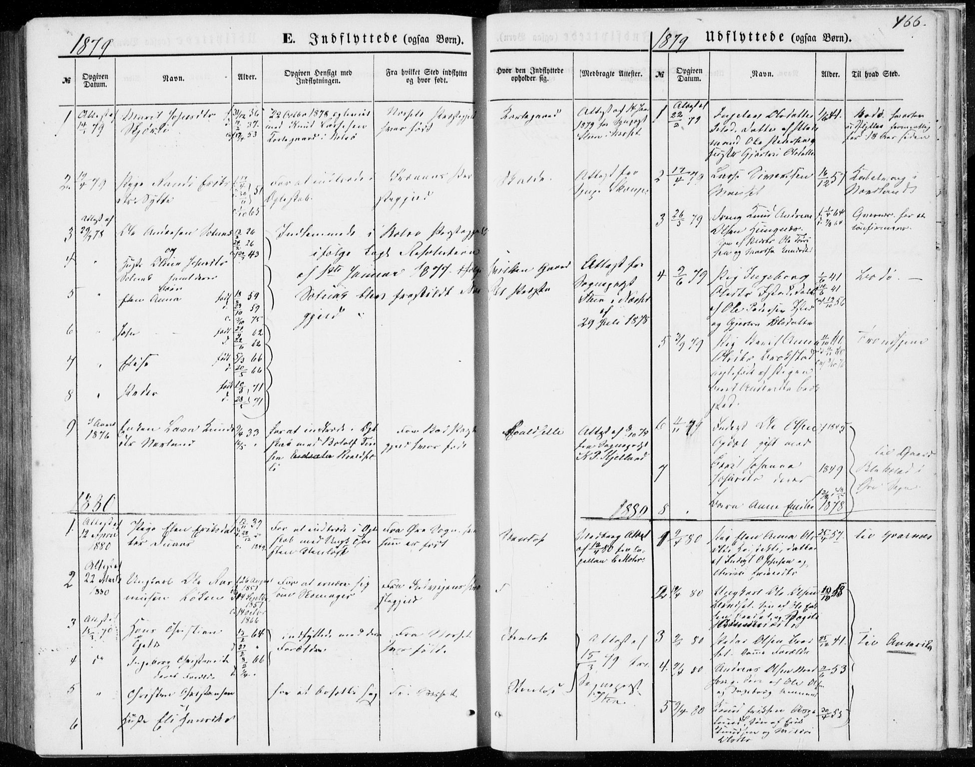 Ministerialprotokoller, klokkerbøker og fødselsregistre - Møre og Romsdal, SAT/A-1454/557/L0681: Parish register (official) no. 557A03, 1869-1886, p. 466
