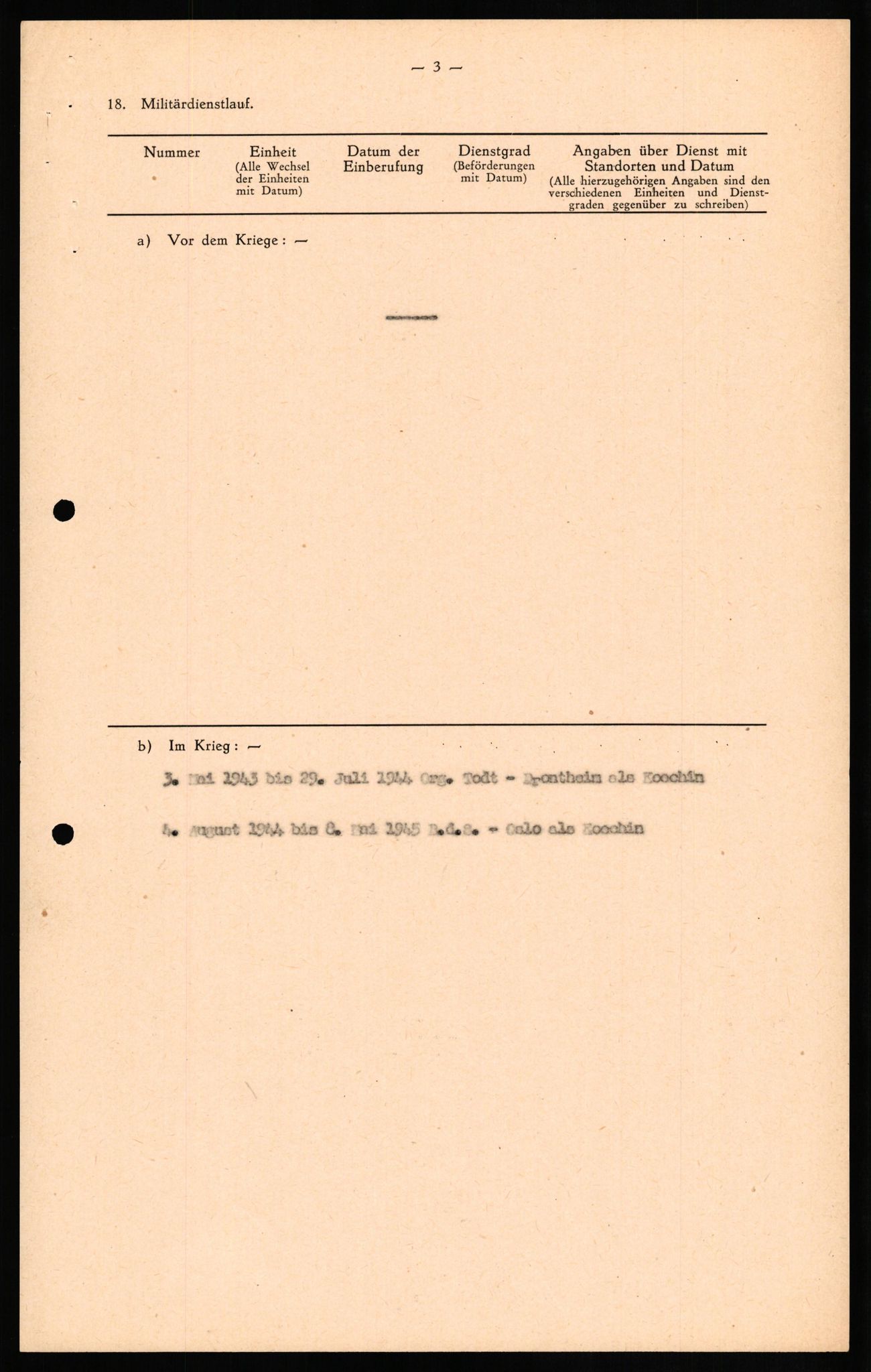 Forsvaret, Forsvarets overkommando II, RA/RAFA-3915/D/Db/L0019: CI Questionaires. Tyske okkupasjonsstyrker i Norge. Tyskere., 1945-1946, p. 380