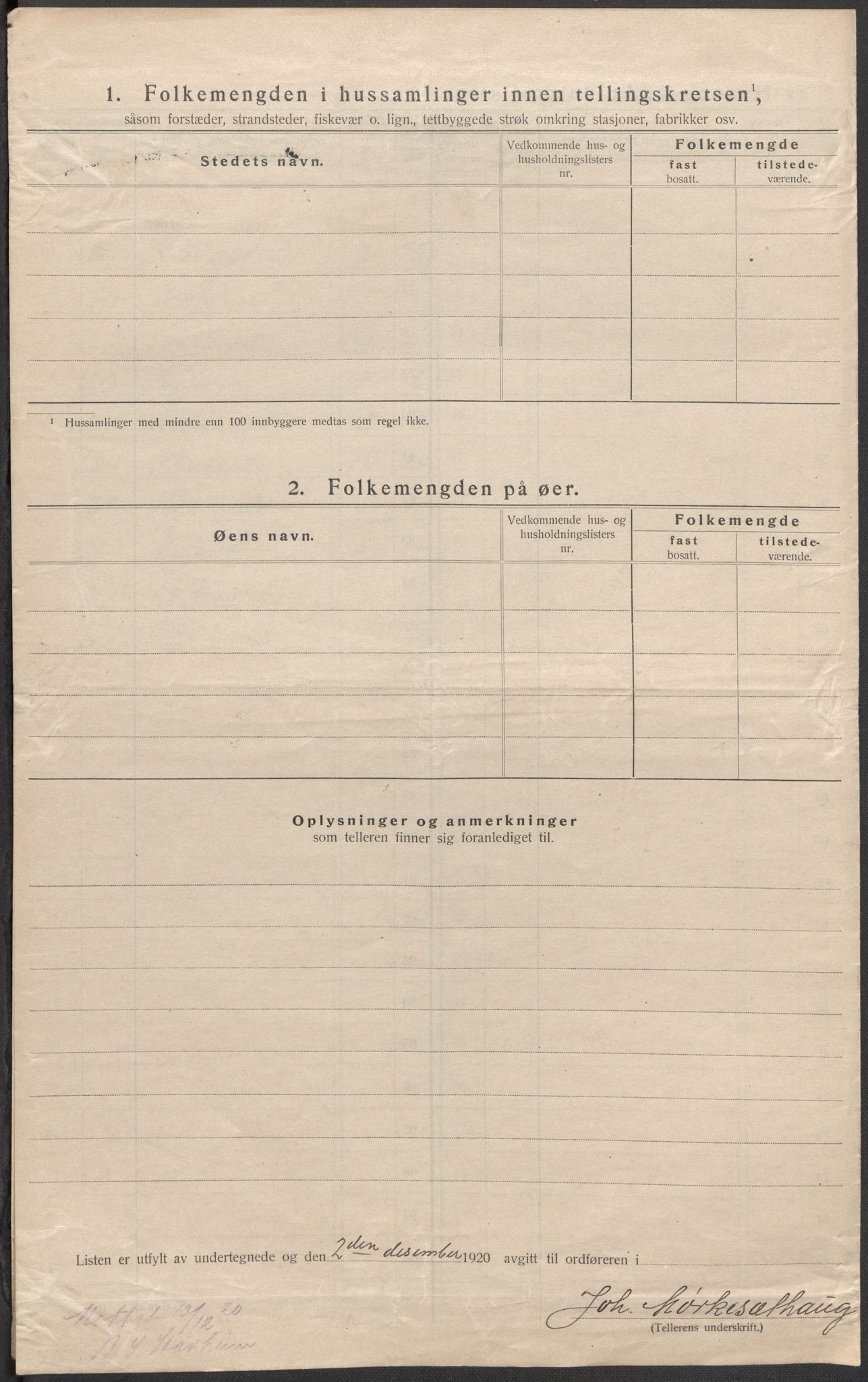 SAB, 1920 census for Eid, 1920, p. 17