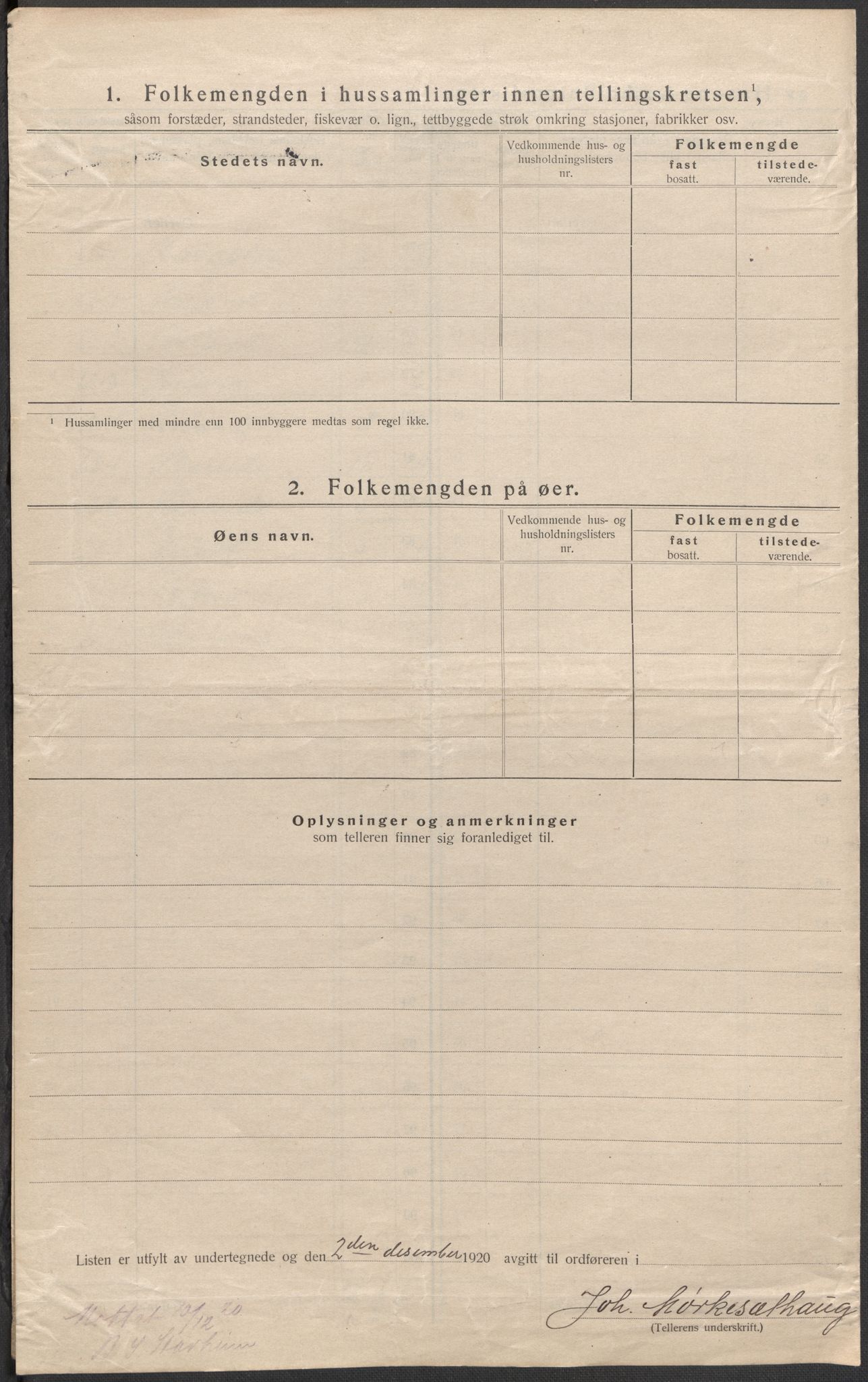 SAB, 1920 census for Eid, 1920, p. 17