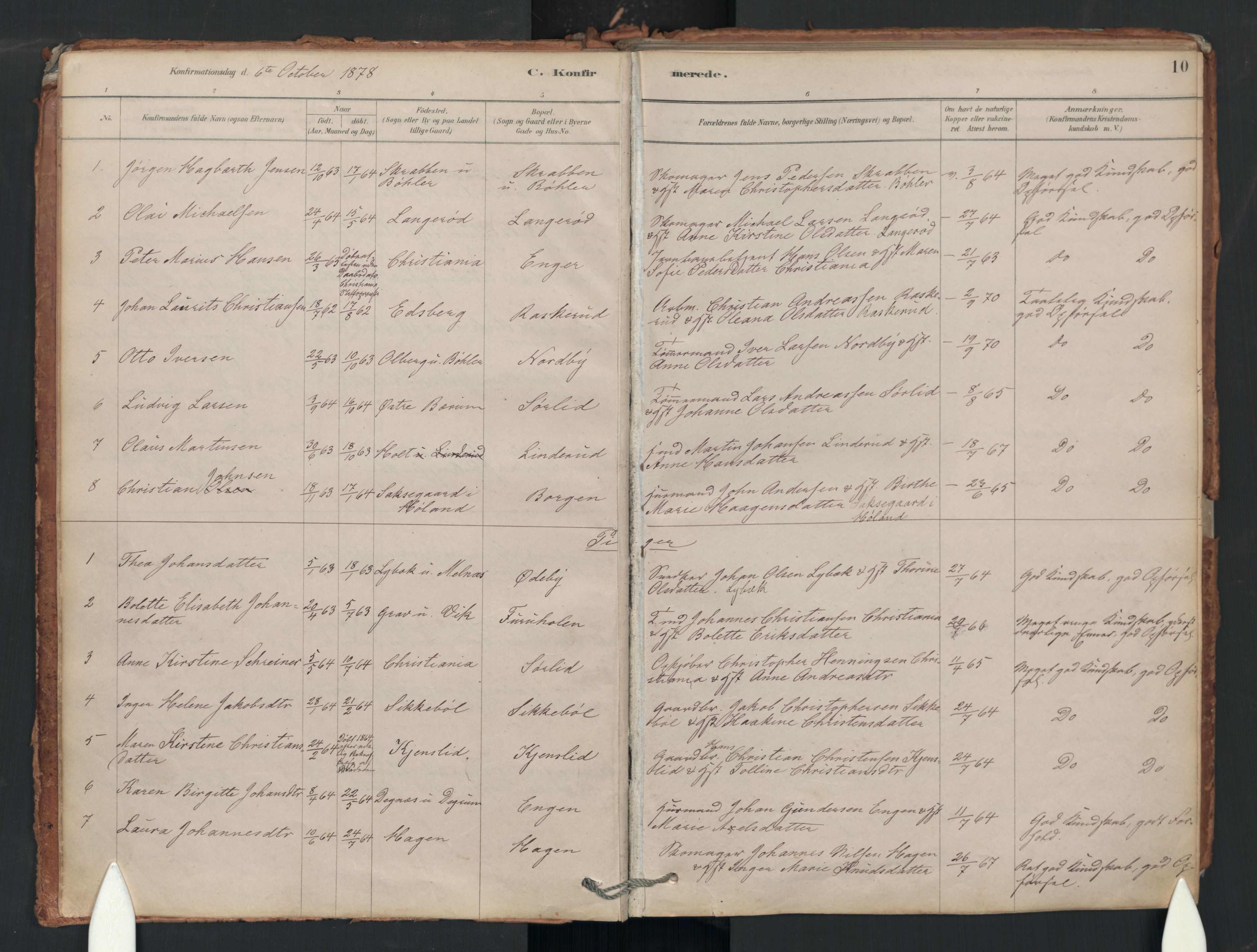 Enebakk prestekontor Kirkebøker, SAO/A-10171c/F/Fa/L0018: Parish register (official) no. I 18, 1877-1930, p. 10