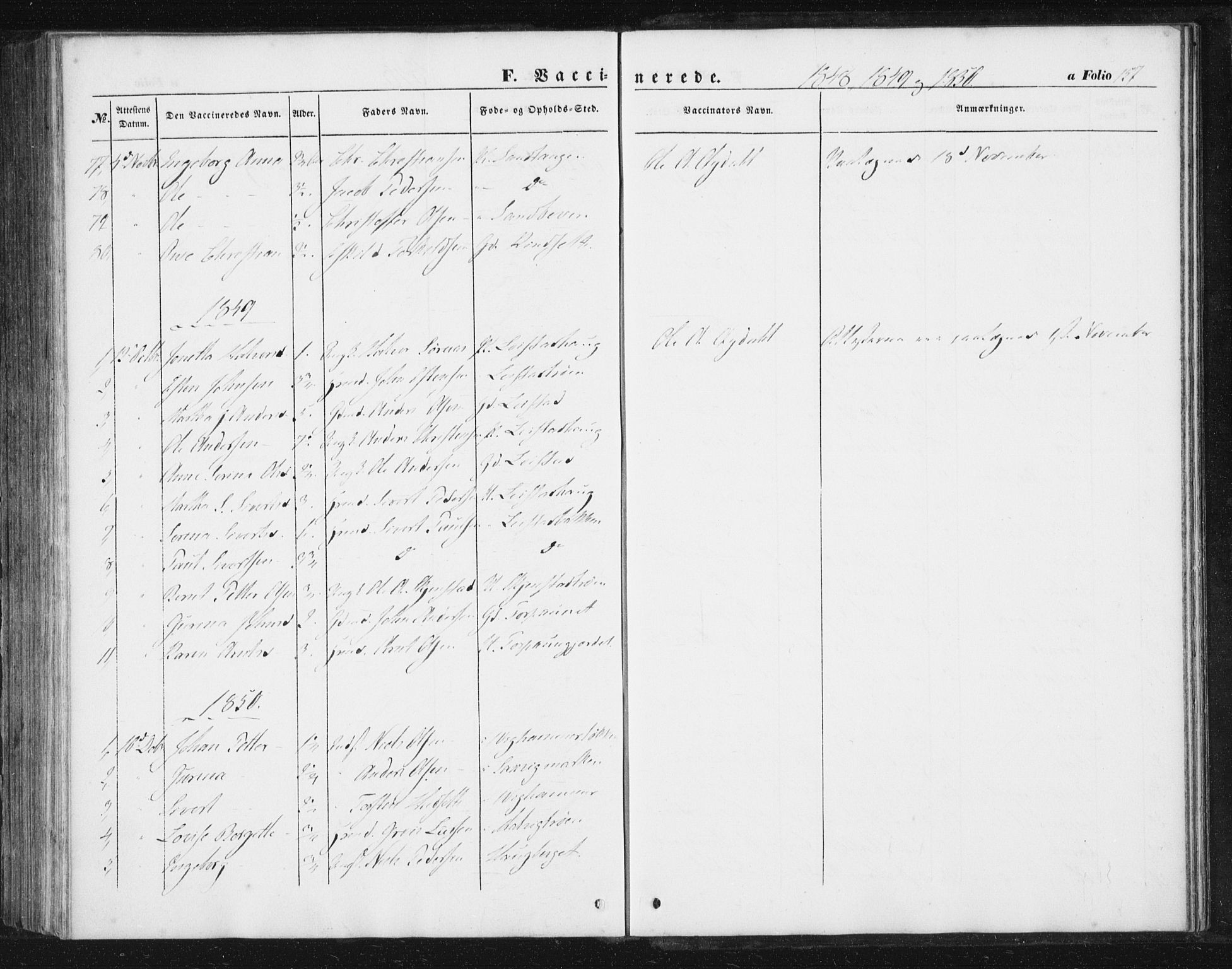 Ministerialprotokoller, klokkerbøker og fødselsregistre - Sør-Trøndelag, SAT/A-1456/616/L0407: Parish register (official) no. 616A04, 1848-1856, p. 157