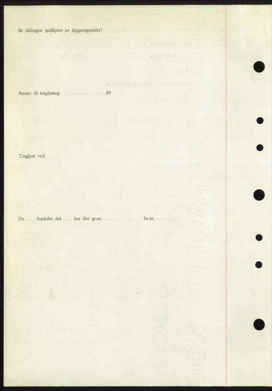 Nordre Sunnmøre sorenskriveri, AV/SAT-A-0006/1/2/2C/2Ca: Mortgage book no. A26, 1947-1948, Diary no: : 119/1948