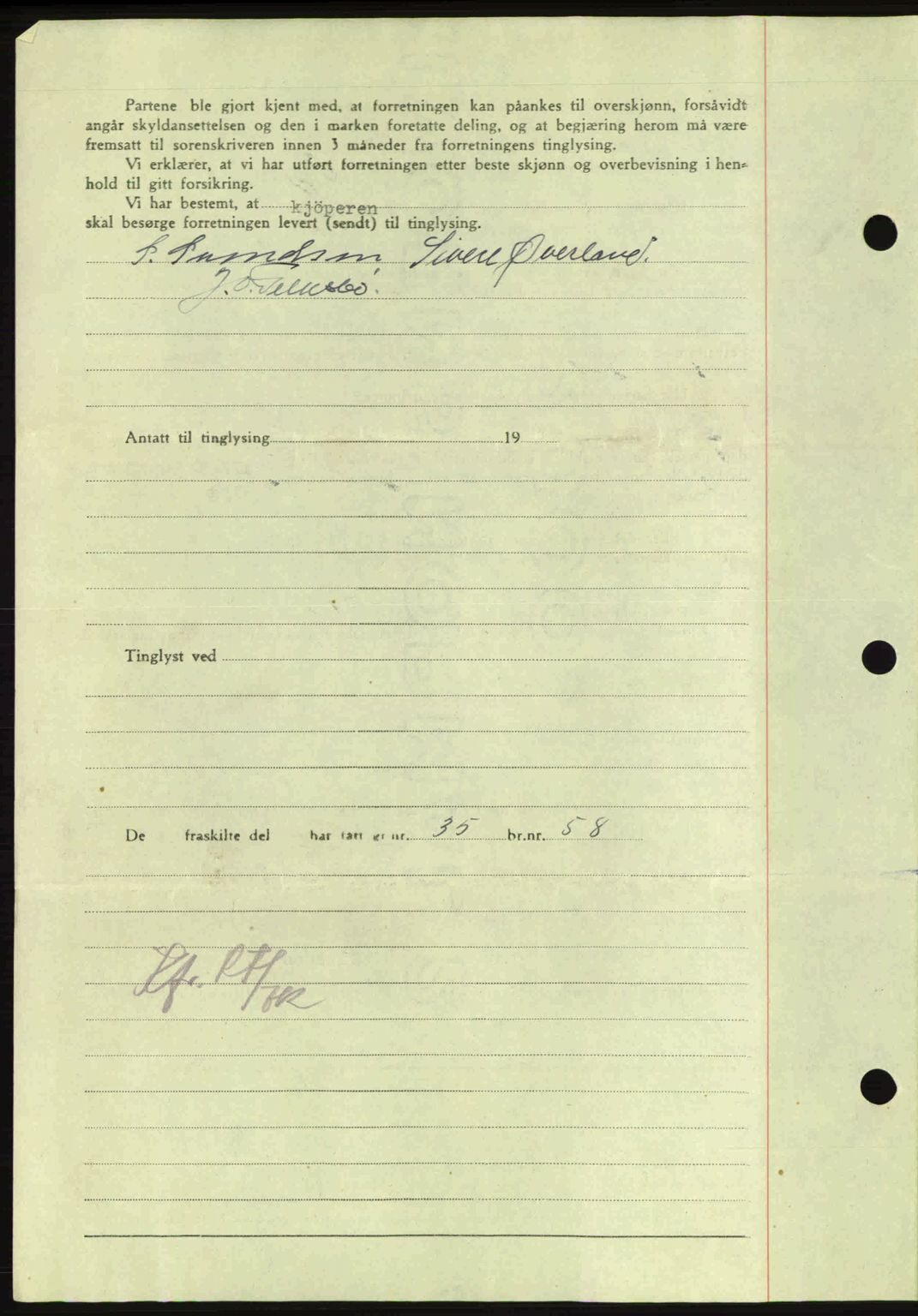 Nordmøre sorenskriveri, AV/SAT-A-4132/1/2/2Ca: Mortgage book no. A97, 1944-1944, Diary no: : 1163/1944