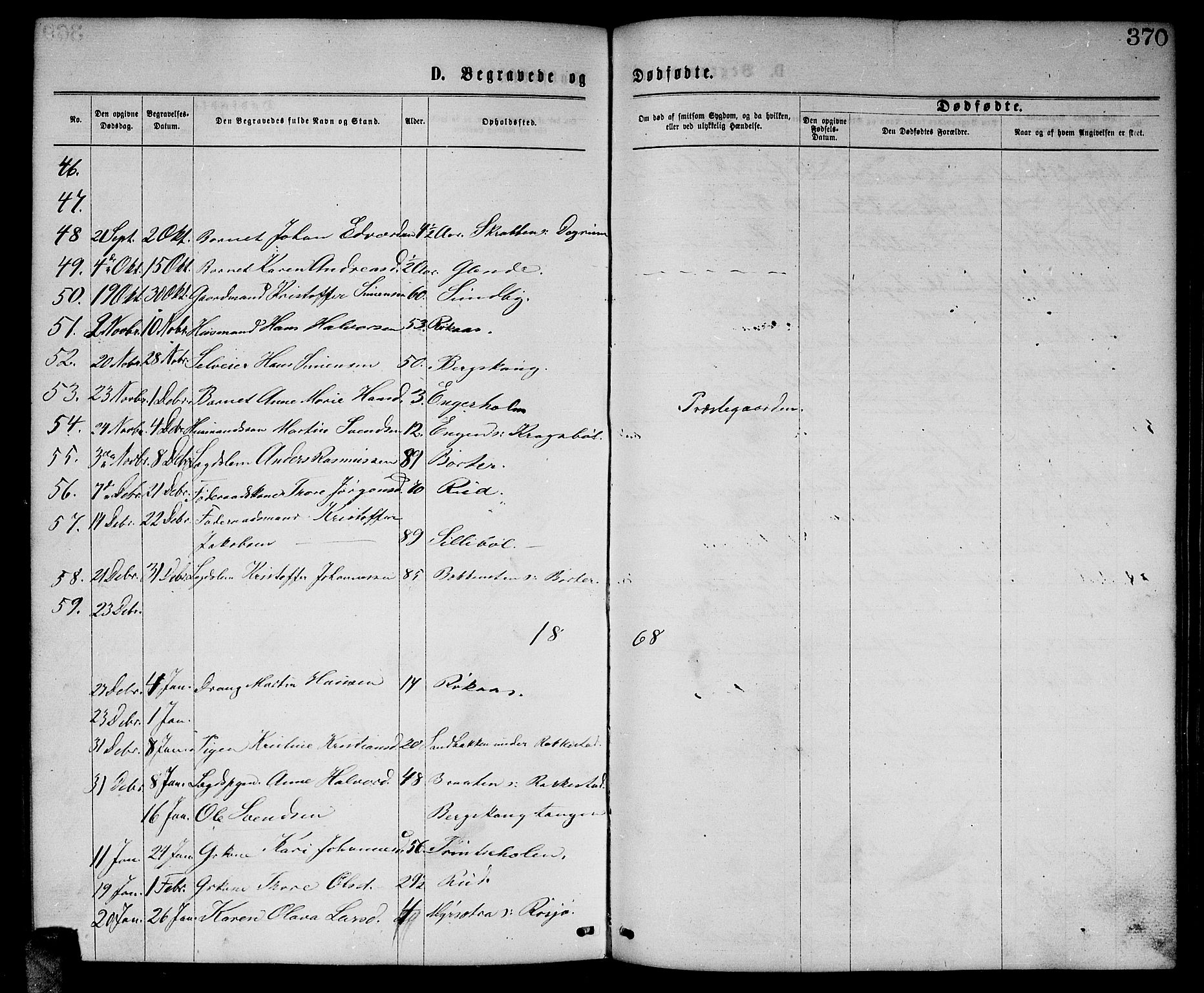 Enebakk prestekontor Kirkebøker, SAO/A-10171c/G/Ga/L0005: Parish register (copy) no. I 5, 1867-1888, p. 370