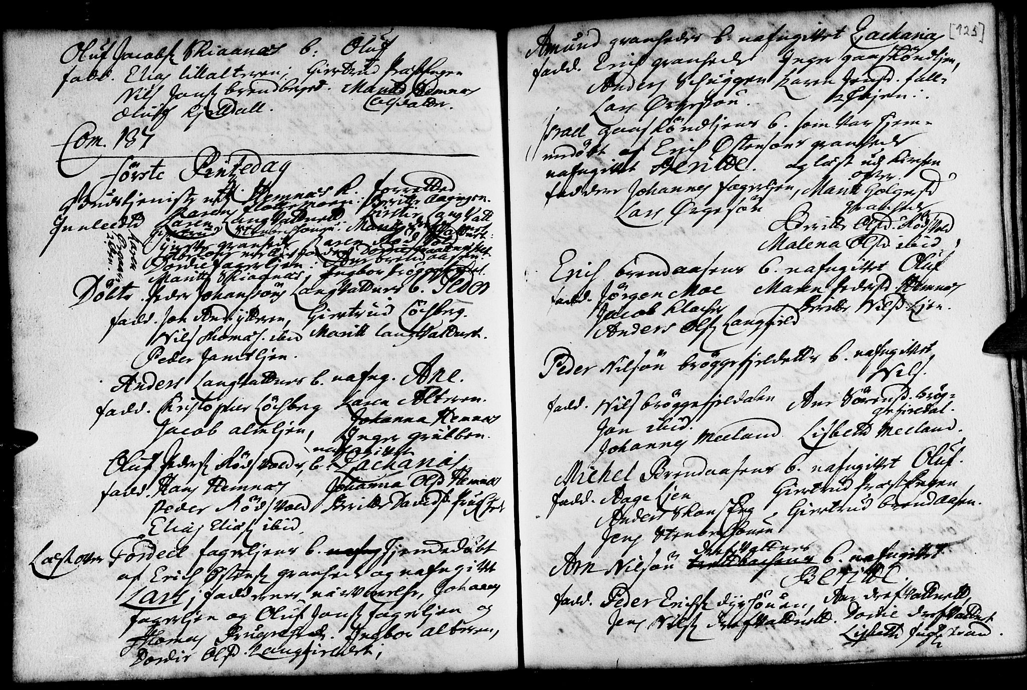 Ministerialprotokoller, klokkerbøker og fødselsregistre - Nordland, SAT/A-1459/825/L0345: Parish register (official) no. 825A01, 1704-1728, p. 125