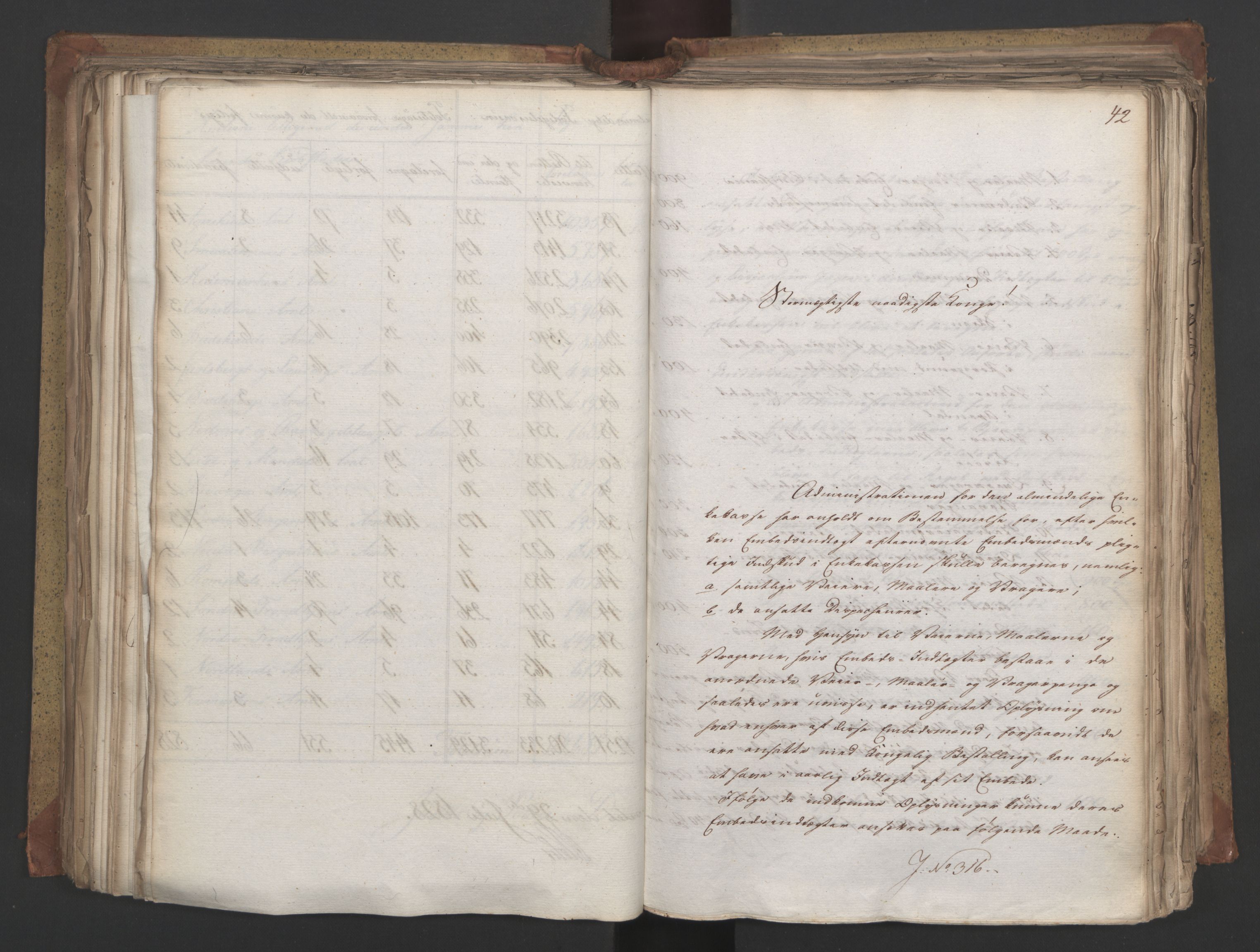 Statsrådsavdelingen i Stockholm, AV/RA-S-1003/D/Da/L0055: Regjeringsinnstillinger nr. 231-435, 1828, p. 292