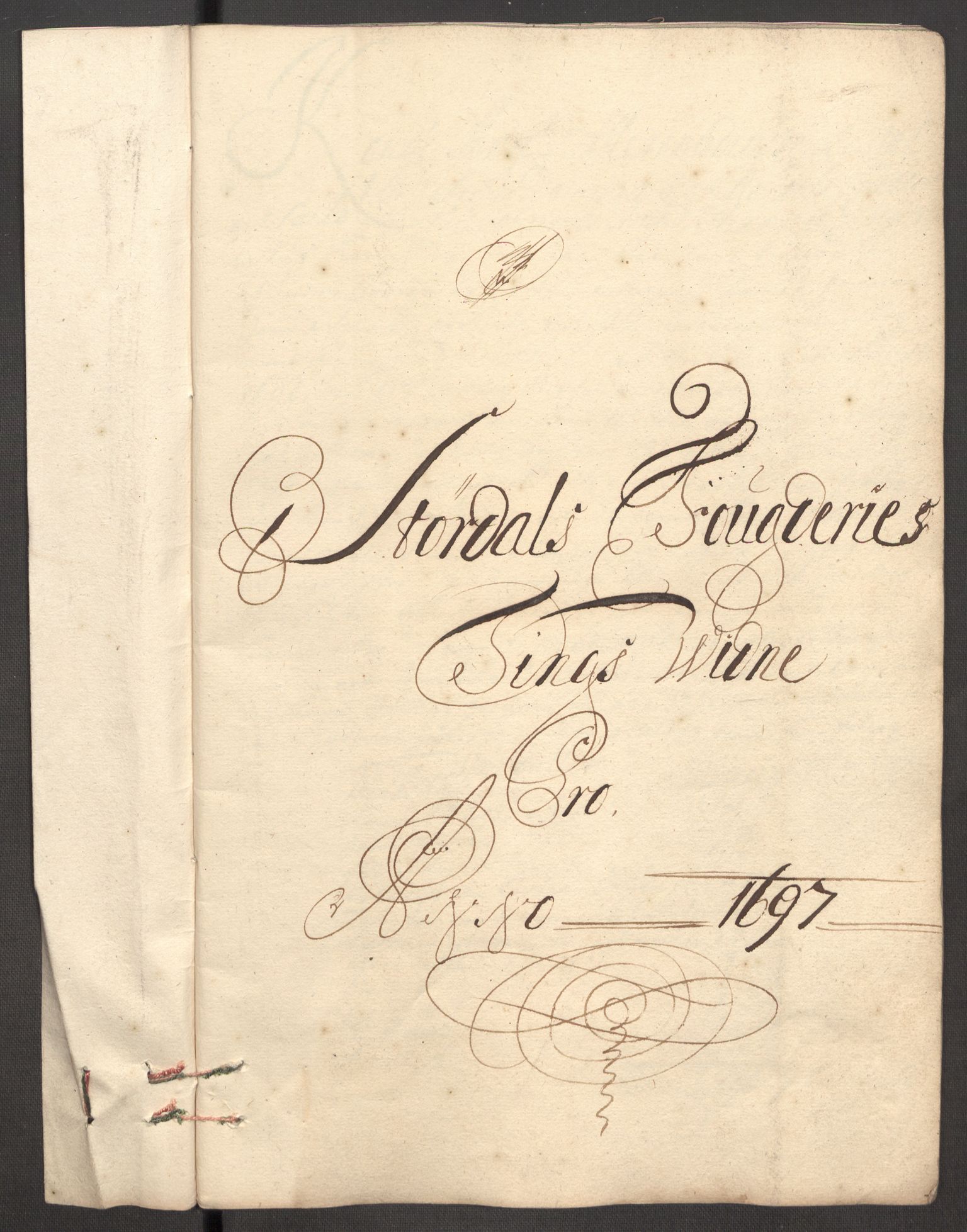 Rentekammeret inntil 1814, Reviderte regnskaper, Fogderegnskap, AV/RA-EA-4092/R62/L4189: Fogderegnskap Stjørdal og Verdal, 1697, p. 172