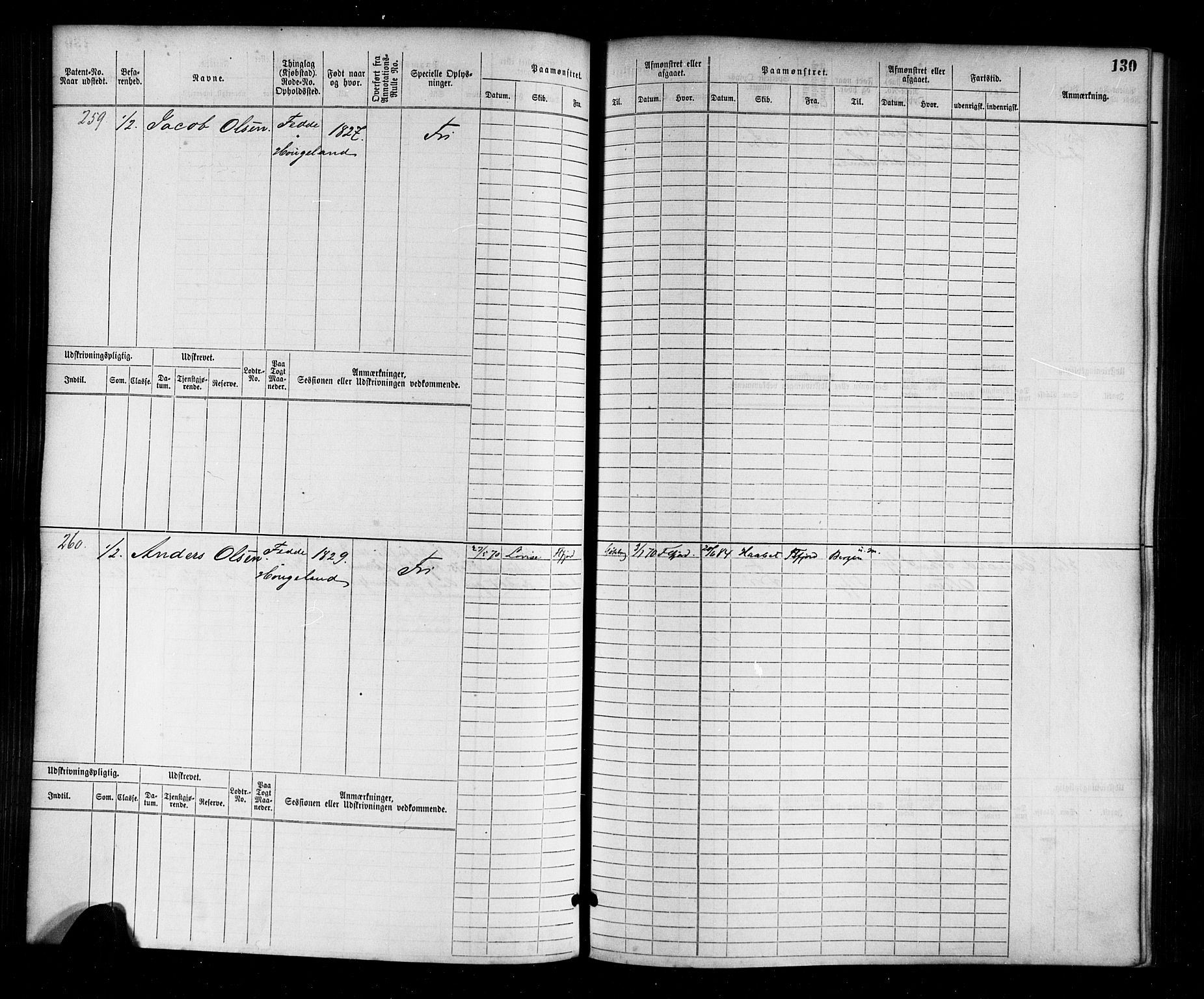 Flekkefjord mønstringskrets, AV/SAK-2031-0018/F/Fb/L0001: Hovedrulle nr 1-764, N-4, 1868-1900, p. 134