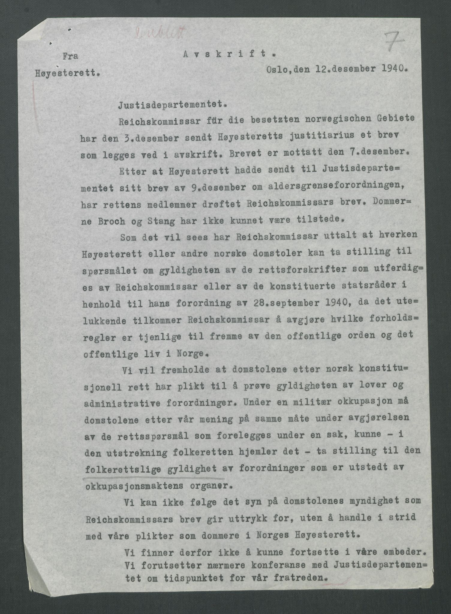 Landssvikarkivet, Oslo politikammer, AV/RA-S-3138-01/D/Di/L0001: Anr. 1559, 1945-1947, p. 729