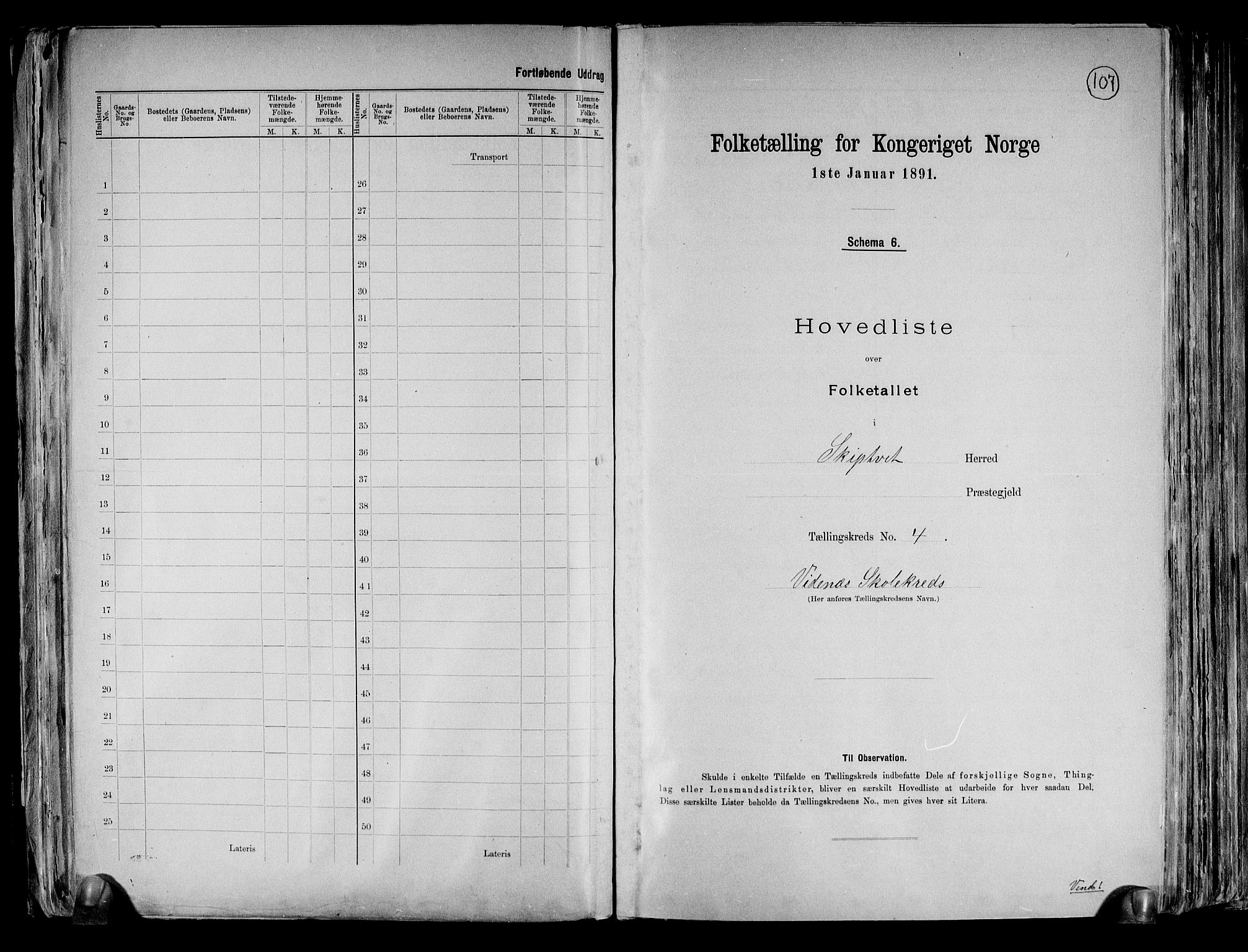 RA, 1891 census for 0127 Skiptvet, 1891, p. 13
