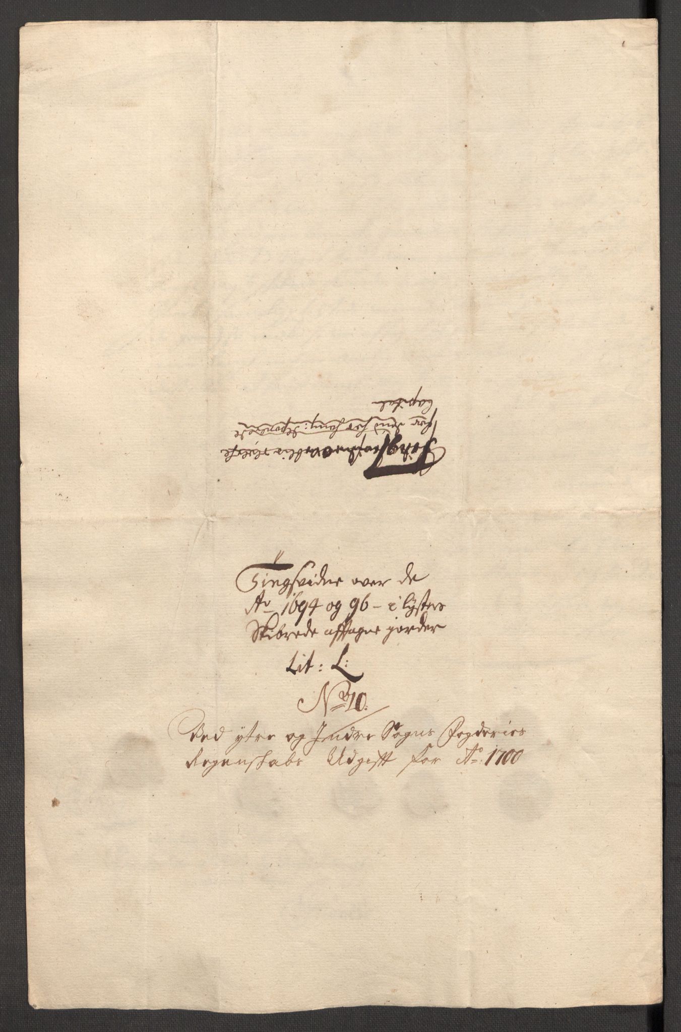 Rentekammeret inntil 1814, Reviderte regnskaper, Fogderegnskap, RA/EA-4092/R52/L3311: Fogderegnskap Sogn, 1700-1701, p. 240