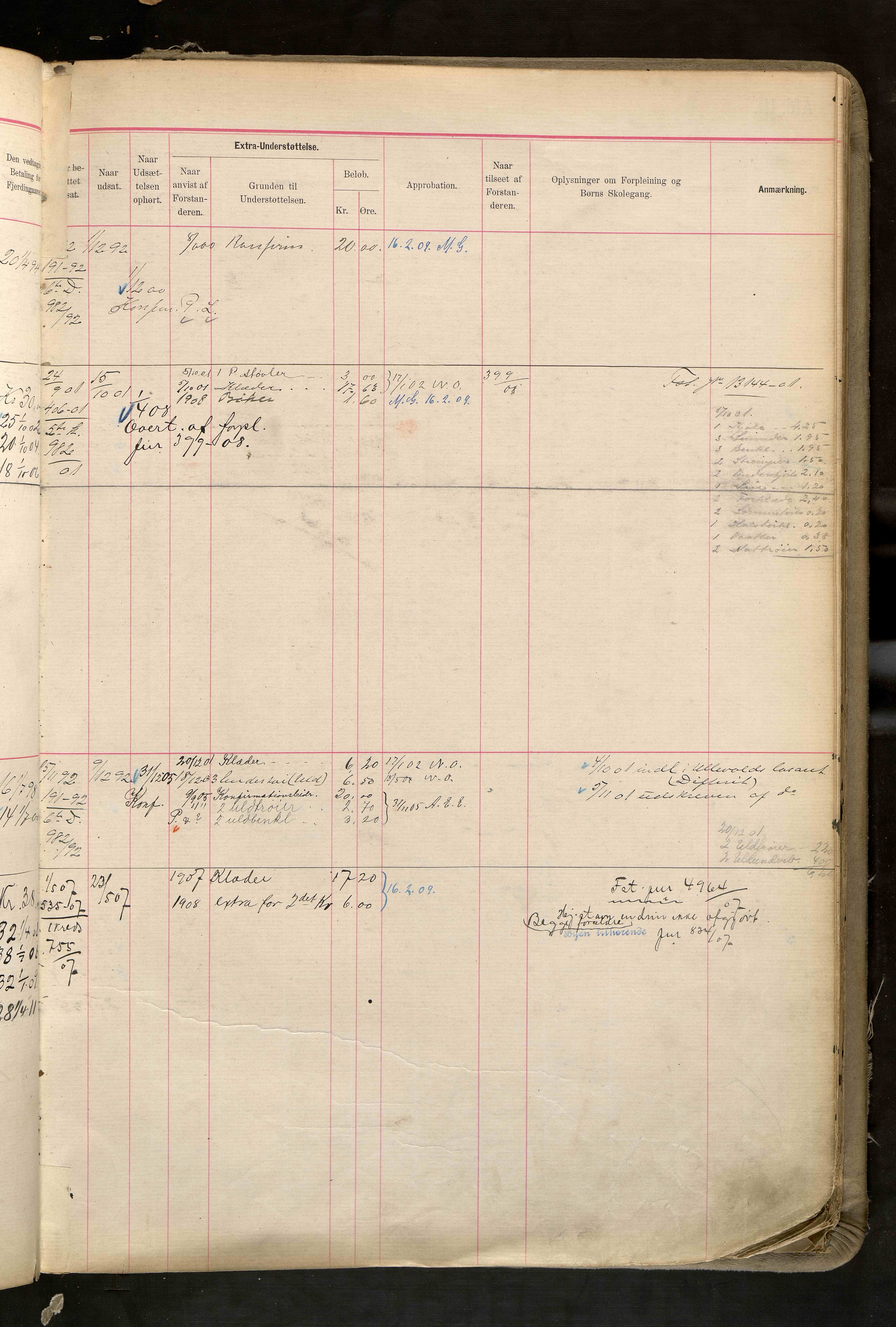 Fattigvesenet, OBA/A-20045/H/Hd/L0006: Manntallsprotokoll. Mnr. 501-1000, 1897-1910, p. 335