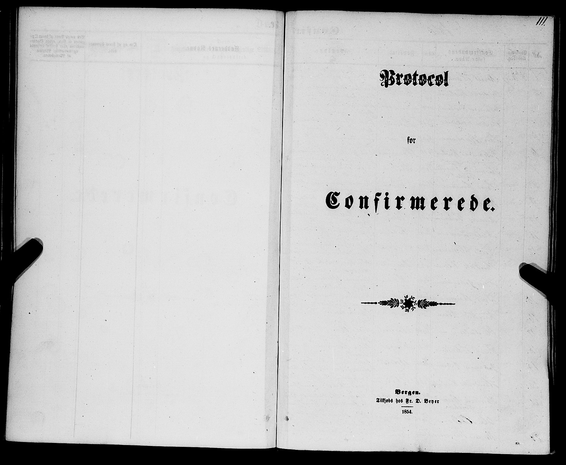 Luster sokneprestembete, SAB/A-81101/H/Haa/Haaa/L0008: Parish register (official) no. A 8, 1860-1870, p. 111