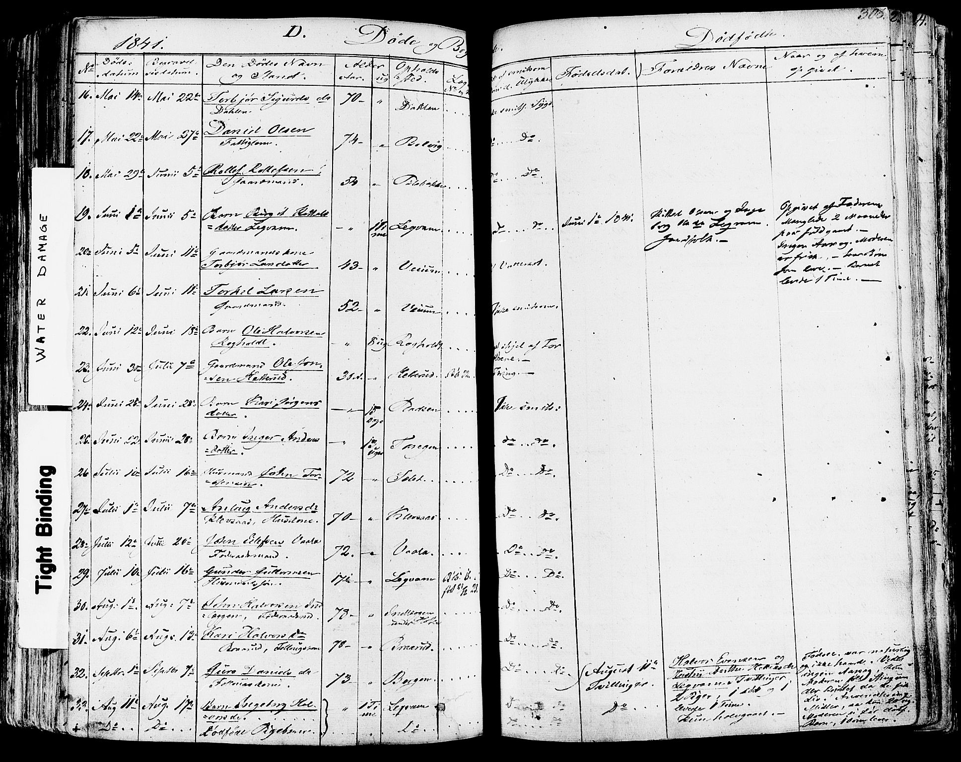 Sauherad kirkebøker, AV/SAKO-A-298/F/Fa/L0006: Parish register (official) no. I 6, 1827-1850, p. 308