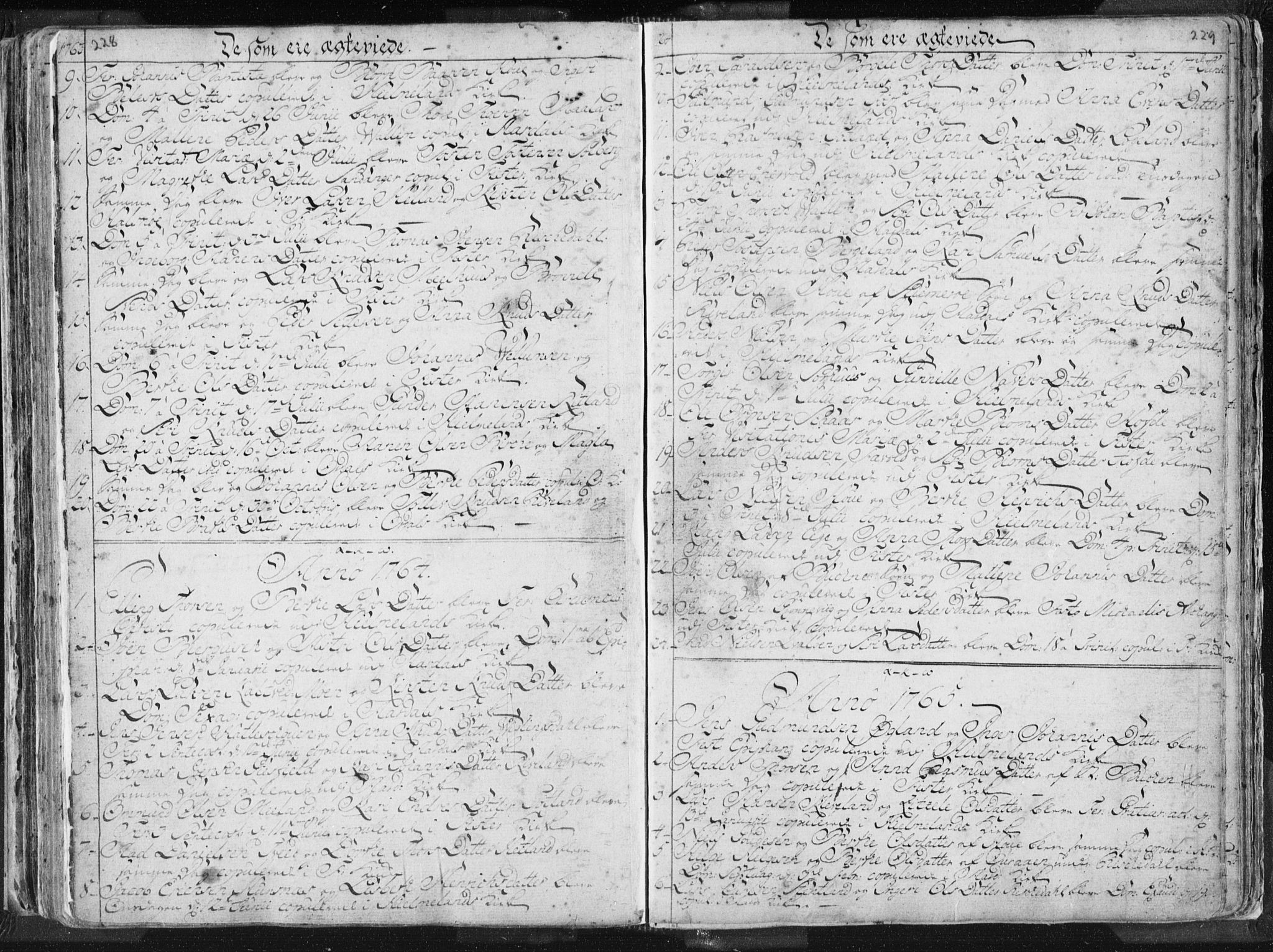 Hjelmeland sokneprestkontor, SAST/A-101843/01/IV/L0001: Parish register (official) no. A 1, 1760-1799, p. 228-229