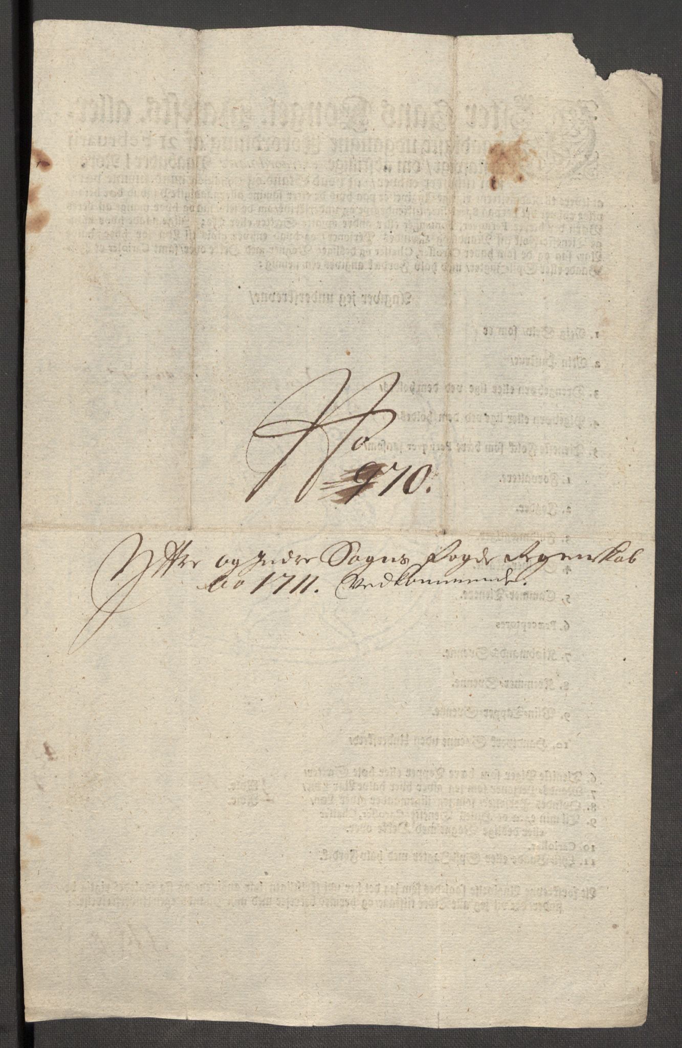 Rentekammeret inntil 1814, Reviderte regnskaper, Fogderegnskap, RA/EA-4092/R52/L3317: Fogderegnskap Sogn, 1711, p. 367