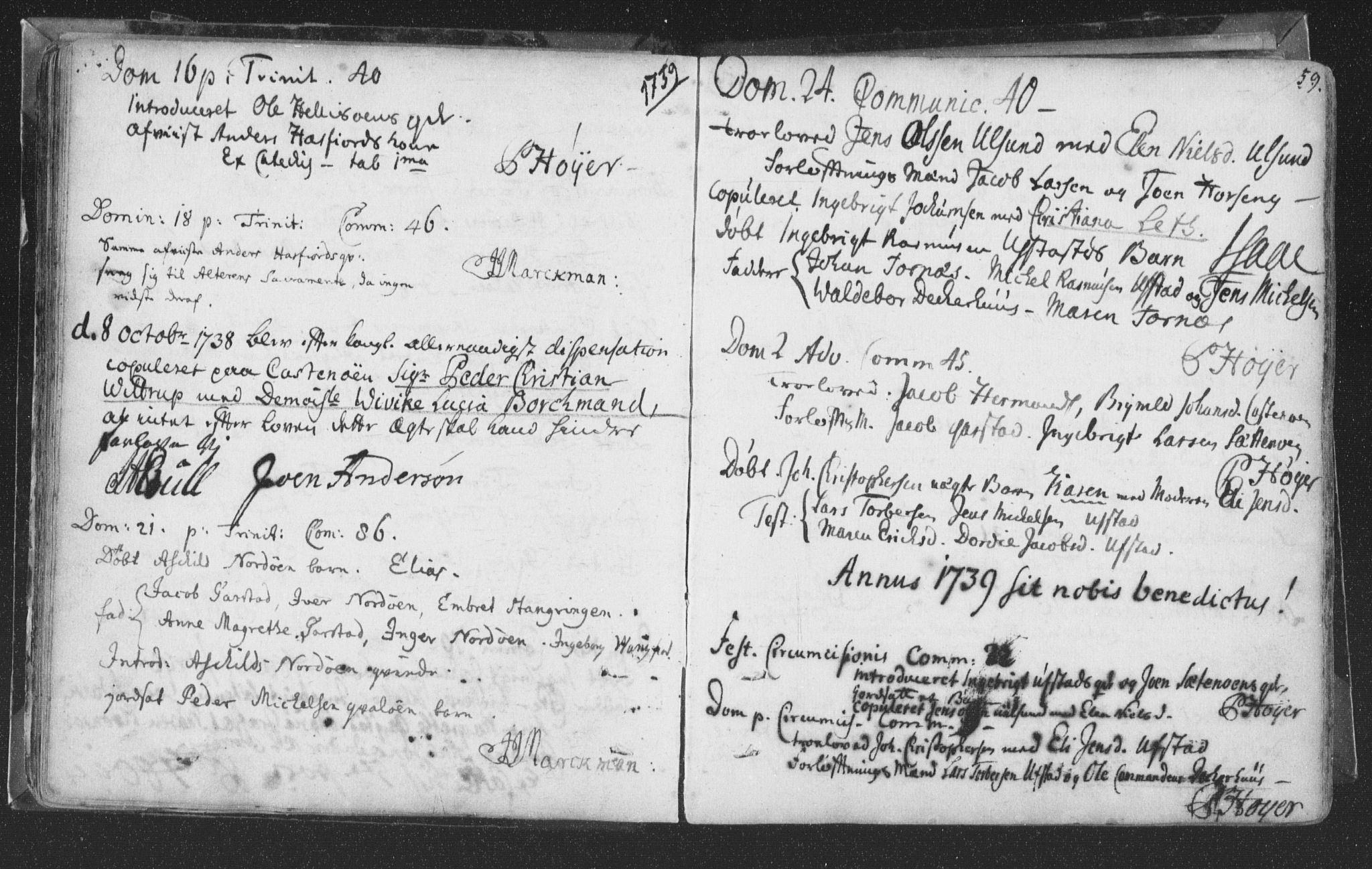 Ministerialprotokoller, klokkerbøker og fødselsregistre - Nord-Trøndelag, SAT/A-1458/786/L0685: Parish register (official) no. 786A01, 1710-1798, p. 59
