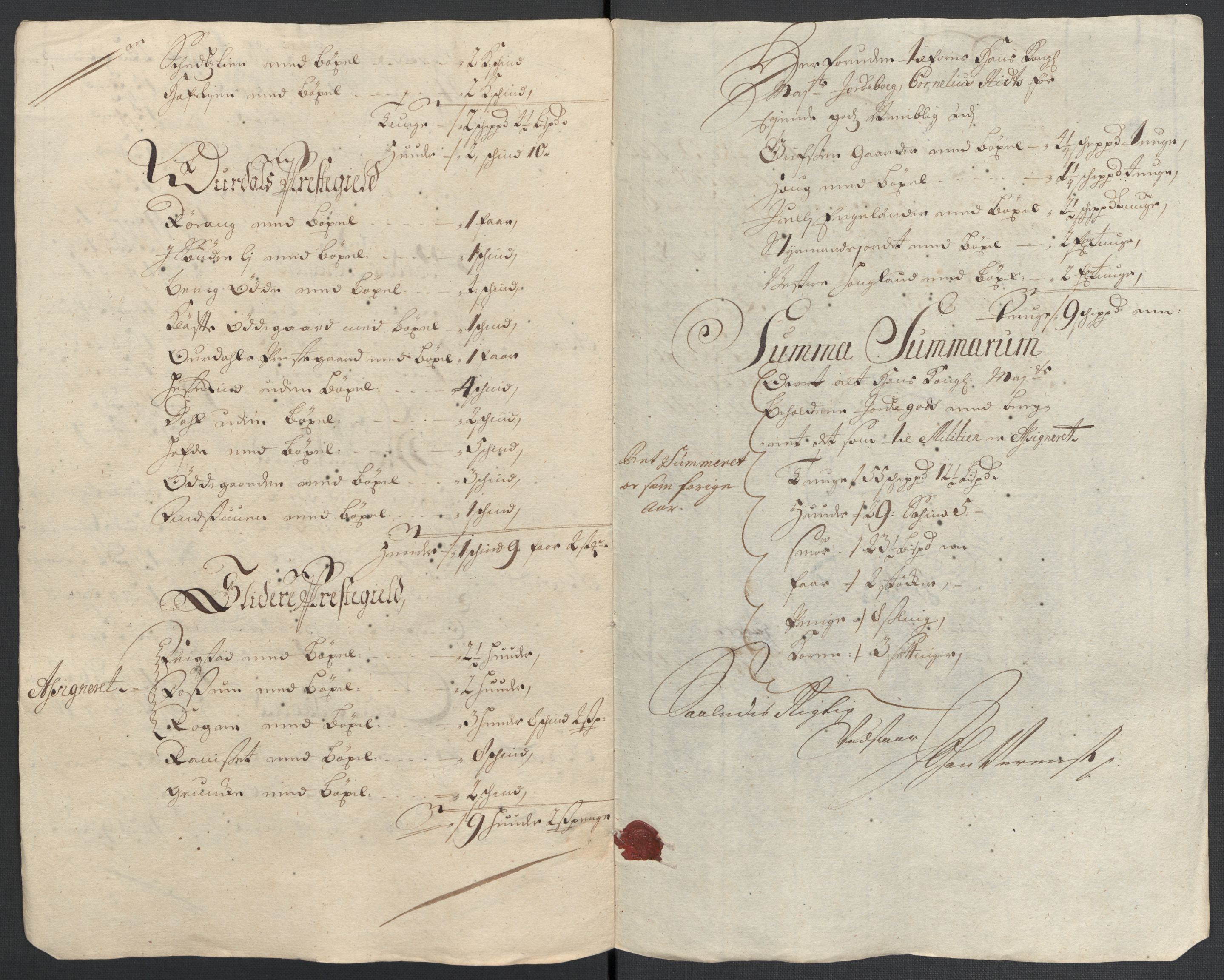 Rentekammeret inntil 1814, Reviderte regnskaper, Fogderegnskap, RA/EA-4092/R18/L1307: Fogderegnskap Hadeland, Toten og Valdres, 1710, p. 18