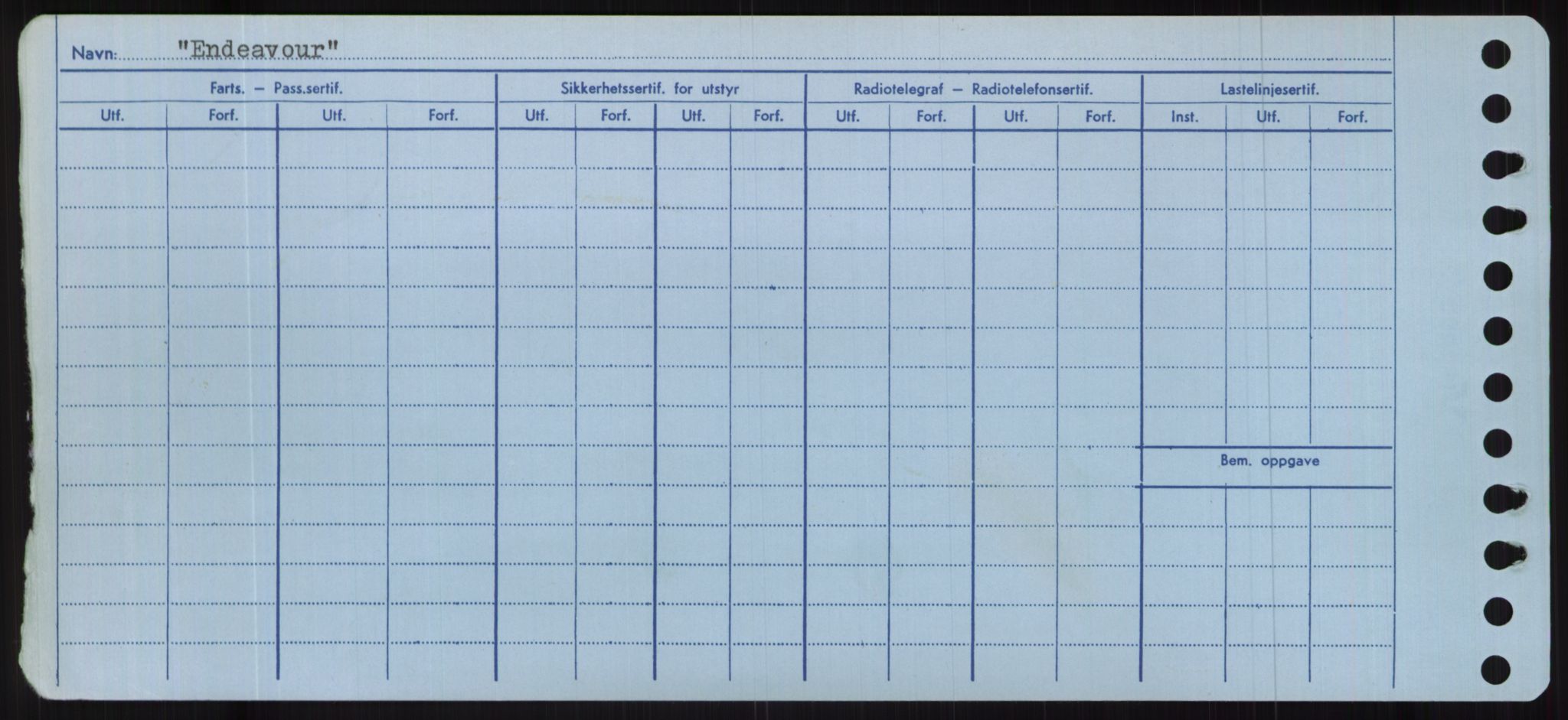 Sjøfartsdirektoratet med forløpere, Skipsmålingen, AV/RA-S-1627/H/Hc/L0001: Lektere, A-Y, p. 126