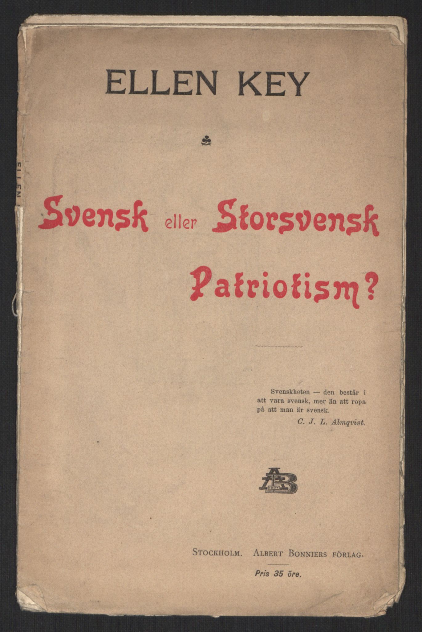 Venstres Hovedorganisasjon, RA/PA-0876/X/L0001: De eldste skrifter, 1860-1936, p. 742