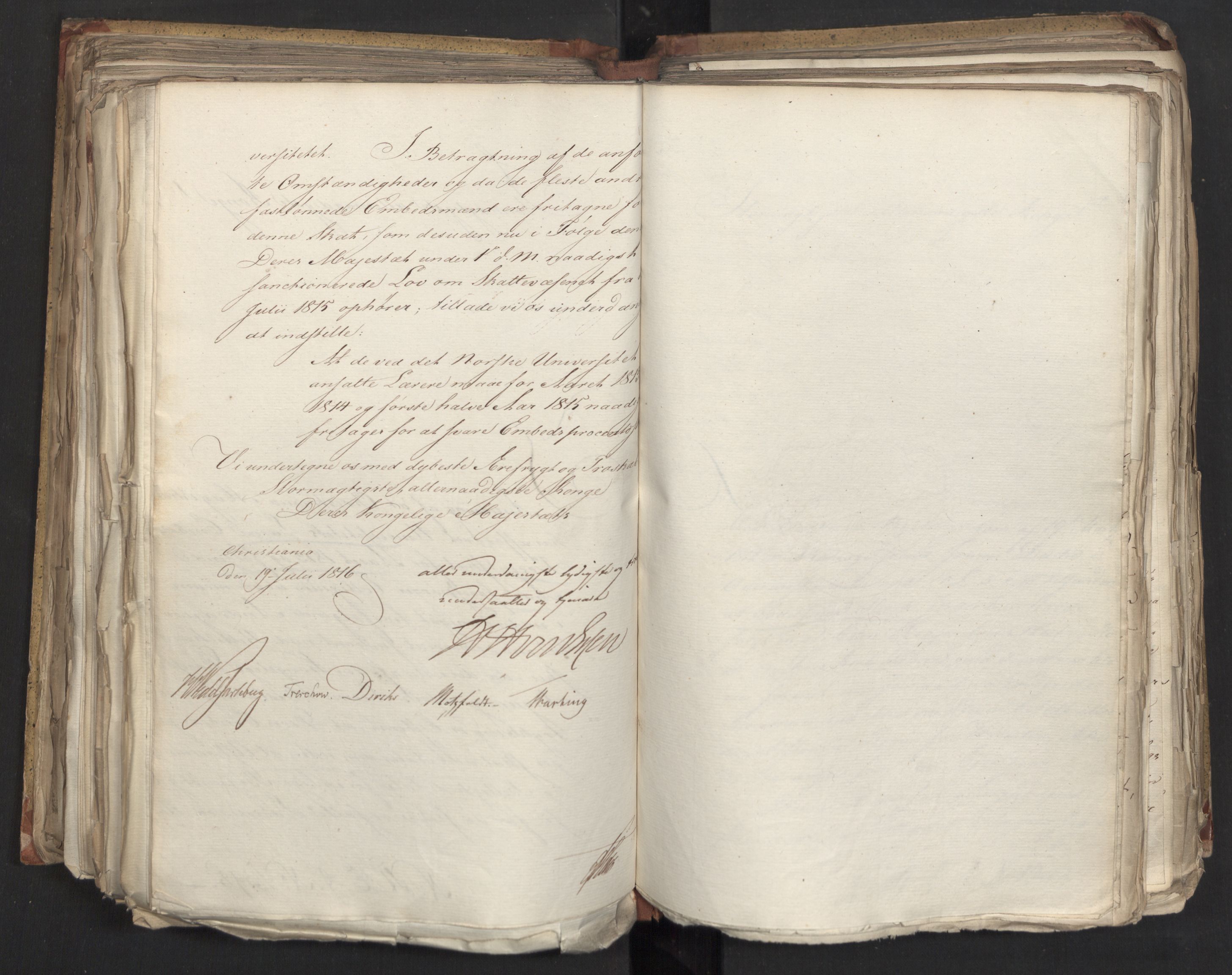 Statsrådsavdelingen i Stockholm, AV/RA-S-1003/D/Da/L0006: Regjeringsinnstillinger nr. 1247-1544, 1816, p. 293