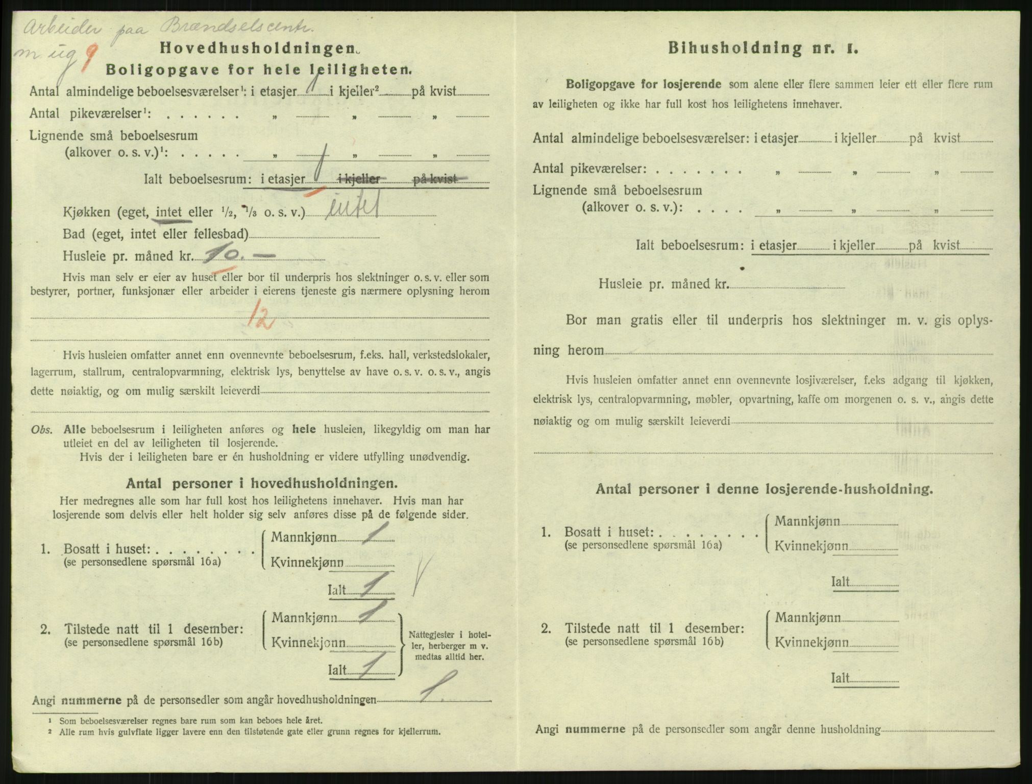 SAKO, 1920 census for Horten, 1920, p. 3690