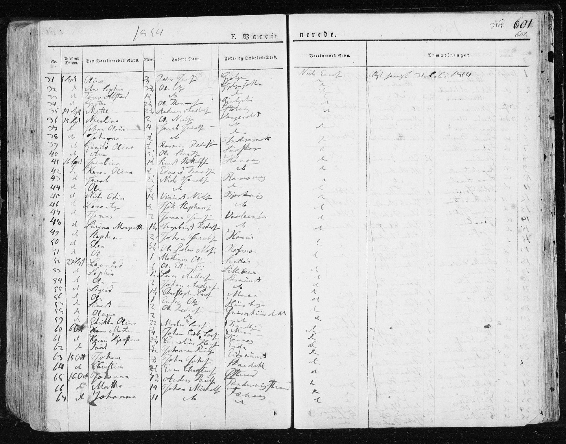 Ministerialprotokoller, klokkerbøker og fødselsregistre - Sør-Trøndelag, SAT/A-1456/659/L0735: Parish register (official) no. 659A05, 1826-1841, p. 601