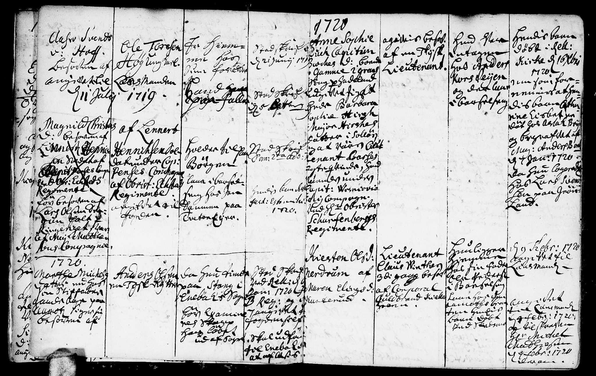 Fet prestekontor Kirkebøker, AV/SAO-A-10370a/F/Fa/L0002: Parish register (official) no. I 2, 1716-1815, p. 5