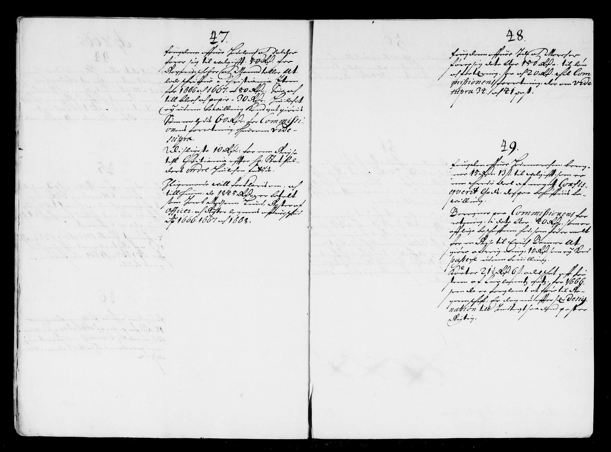 Rentekammeret inntil 1814, Reviderte regnskaper, Stiftamtstueregnskaper, Landkommissariatet på Akershus og Akershus stiftamt, AV/RA-EA-5869/R/Rb/L0055: Akershus stiftamt, 1666-1669