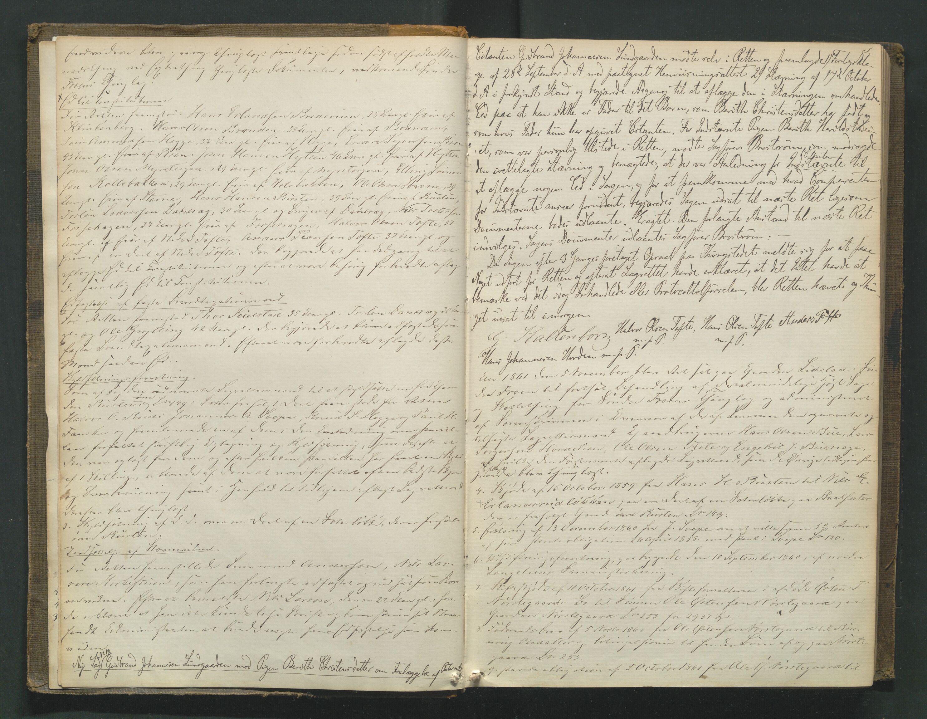 Mellom-Gudbrandsdal sorenskriveri, AV/SAH-TING-038/G/Gb/L0003: Tingbok, 1861-1869, p. 2b-3a