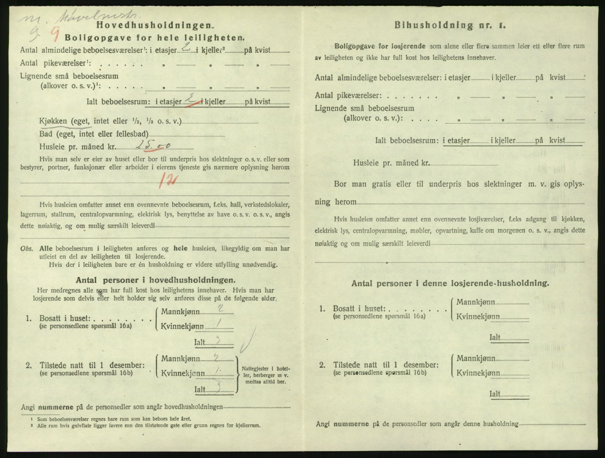 SAKO, 1920 census for Larvik, 1920, p. 3413