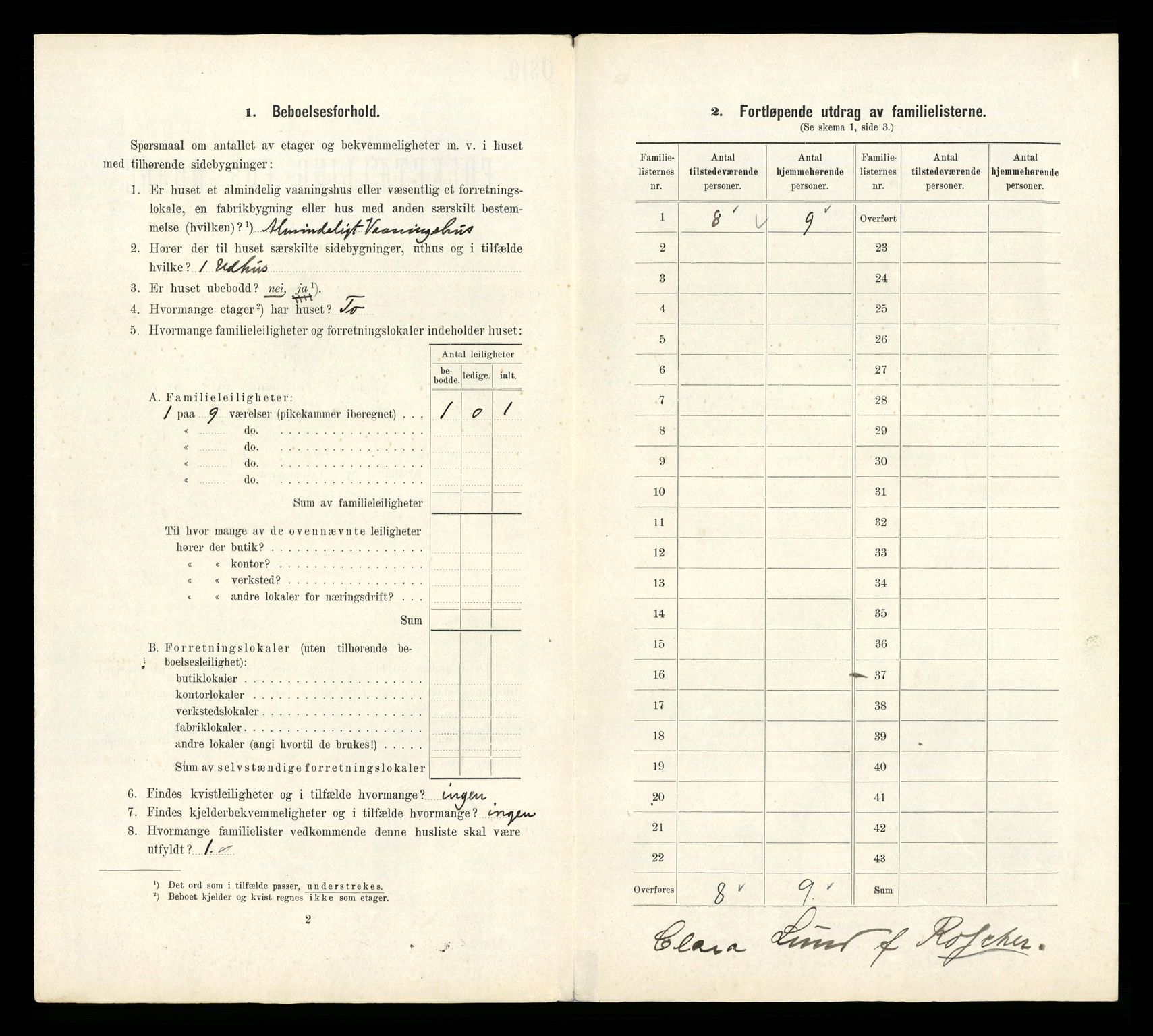 RA, 1910 census for Kristiania, 1910, p. 51954