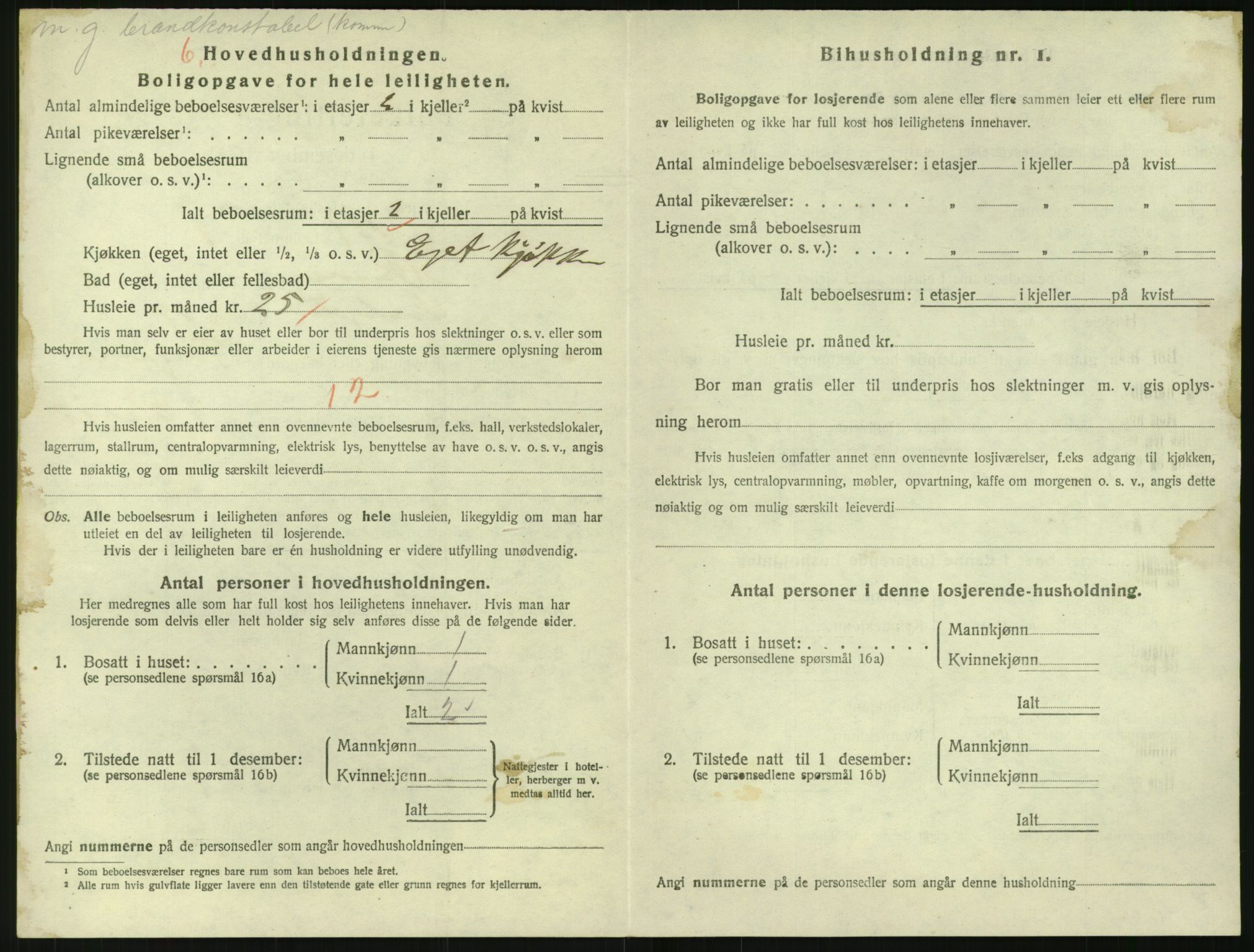 SAK, 1920 census for Risør, 1920, p. 2328