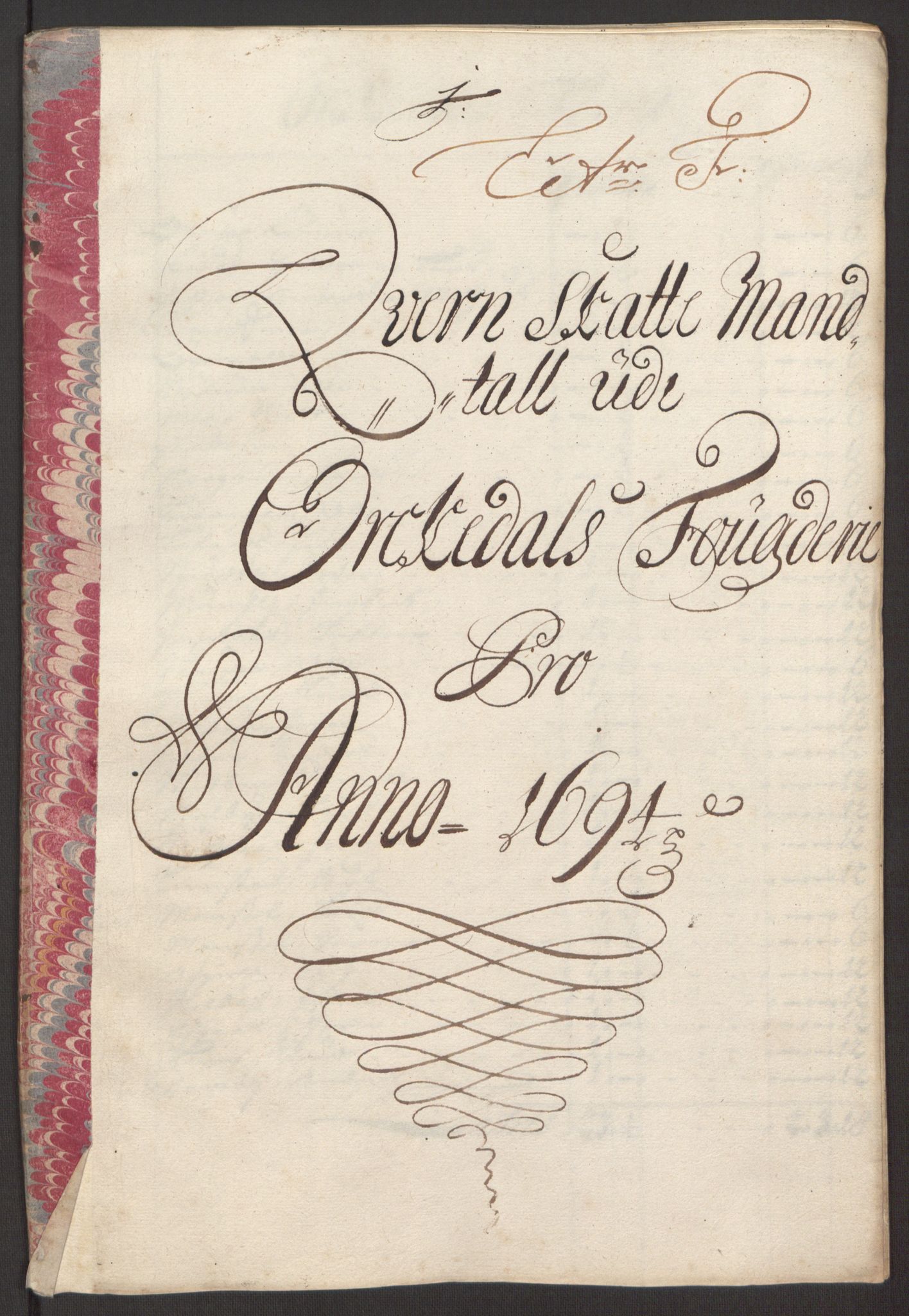 Rentekammeret inntil 1814, Reviderte regnskaper, Fogderegnskap, RA/EA-4092/R60/L3944: Fogderegnskap Orkdal og Gauldal, 1694, p. 86