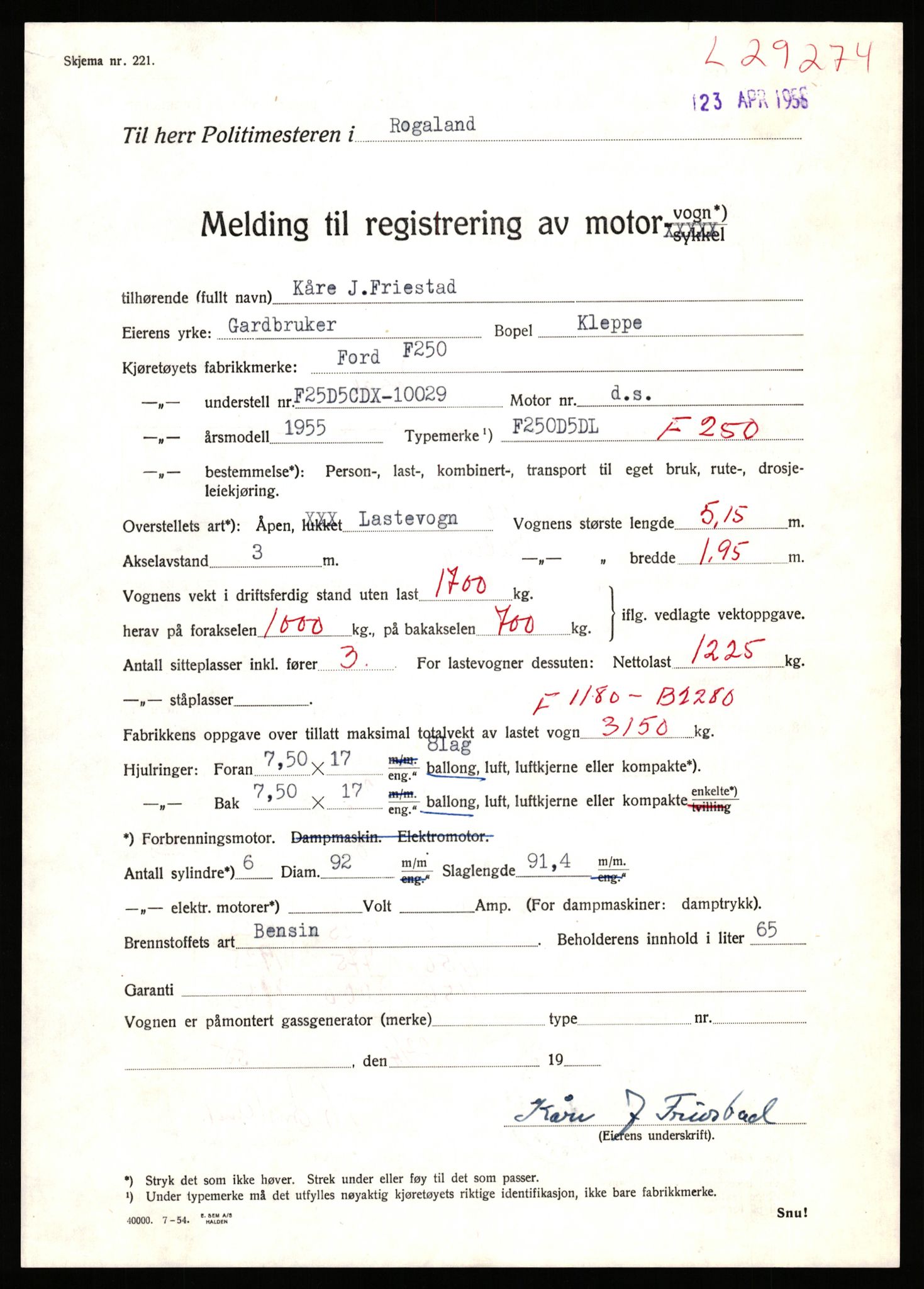 Stavanger trafikkstasjon, AV/SAST-A-101942/0/F/L0048: L-29100 - L-29899, 1930-1971, p. 475