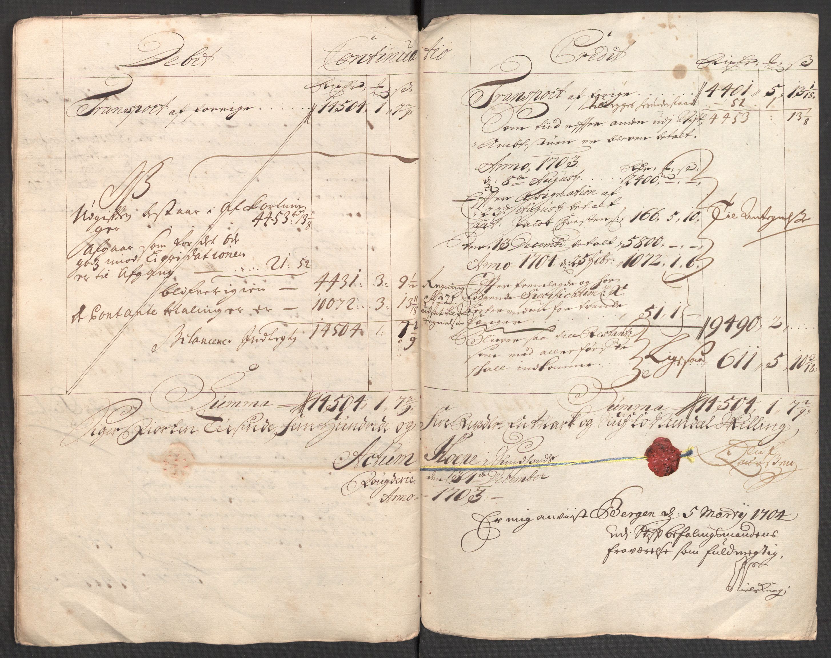 Rentekammeret inntil 1814, Reviderte regnskaper, Fogderegnskap, AV/RA-EA-4092/R48/L2981: Fogderegnskap Sunnhordland og Hardanger, 1703, p. 28