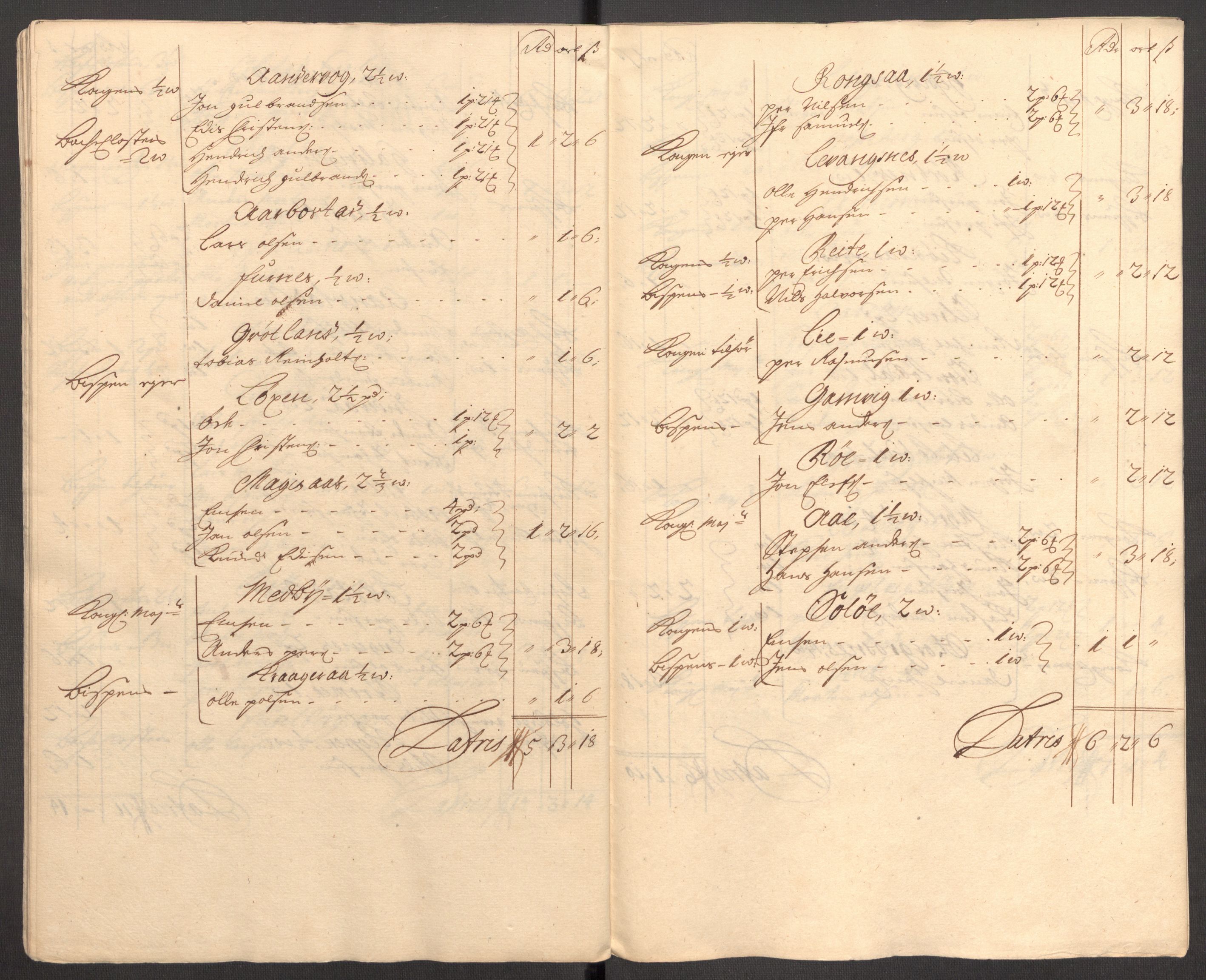 Rentekammeret inntil 1814, Reviderte regnskaper, Fogderegnskap, AV/RA-EA-4092/R68/L4756: Fogderegnskap Senja og Troms, 1705-1707, p. 299