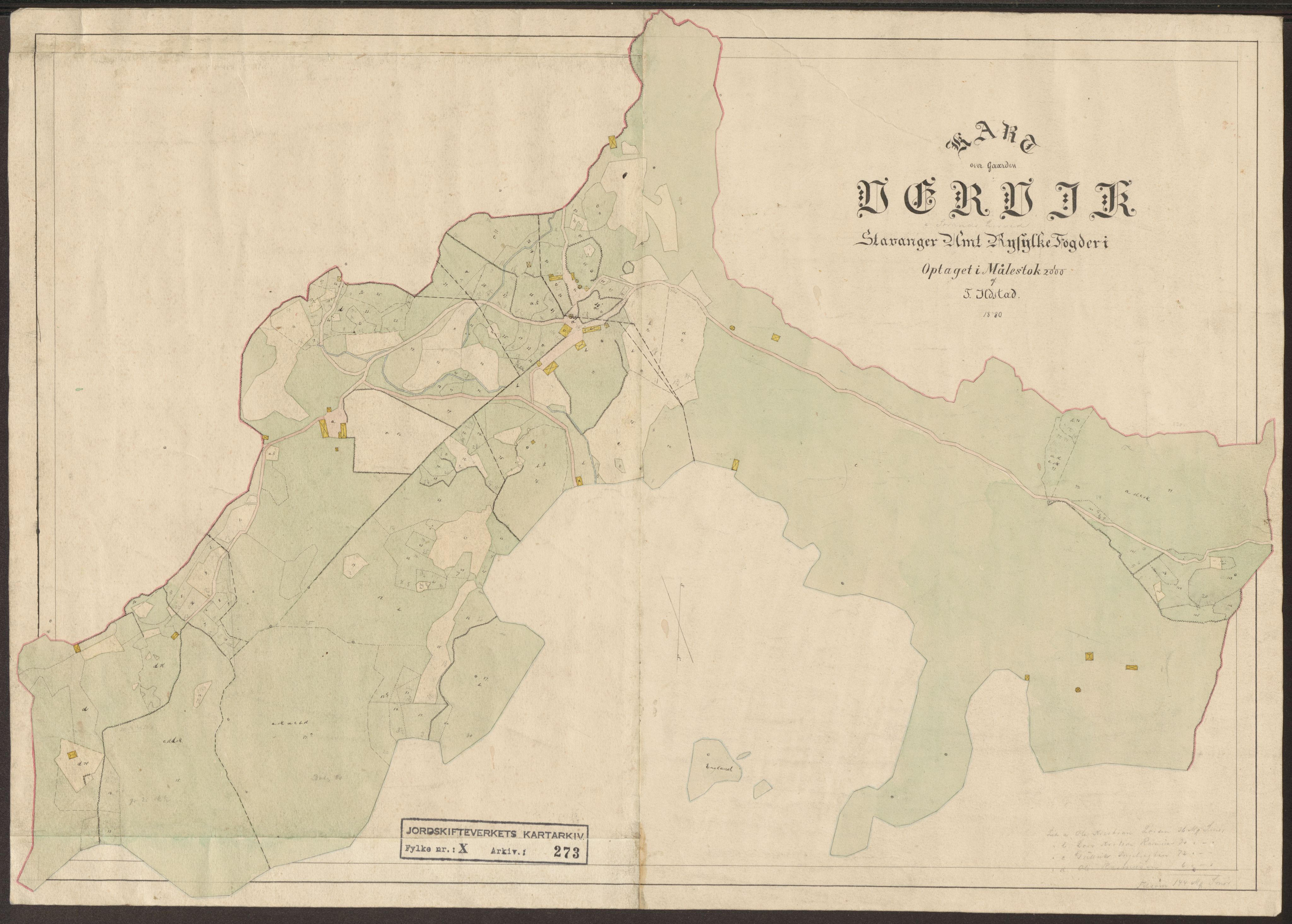 Jordskifteverkets kartarkiv, AV/RA-S-3929/T, 1859-1988, p. 336