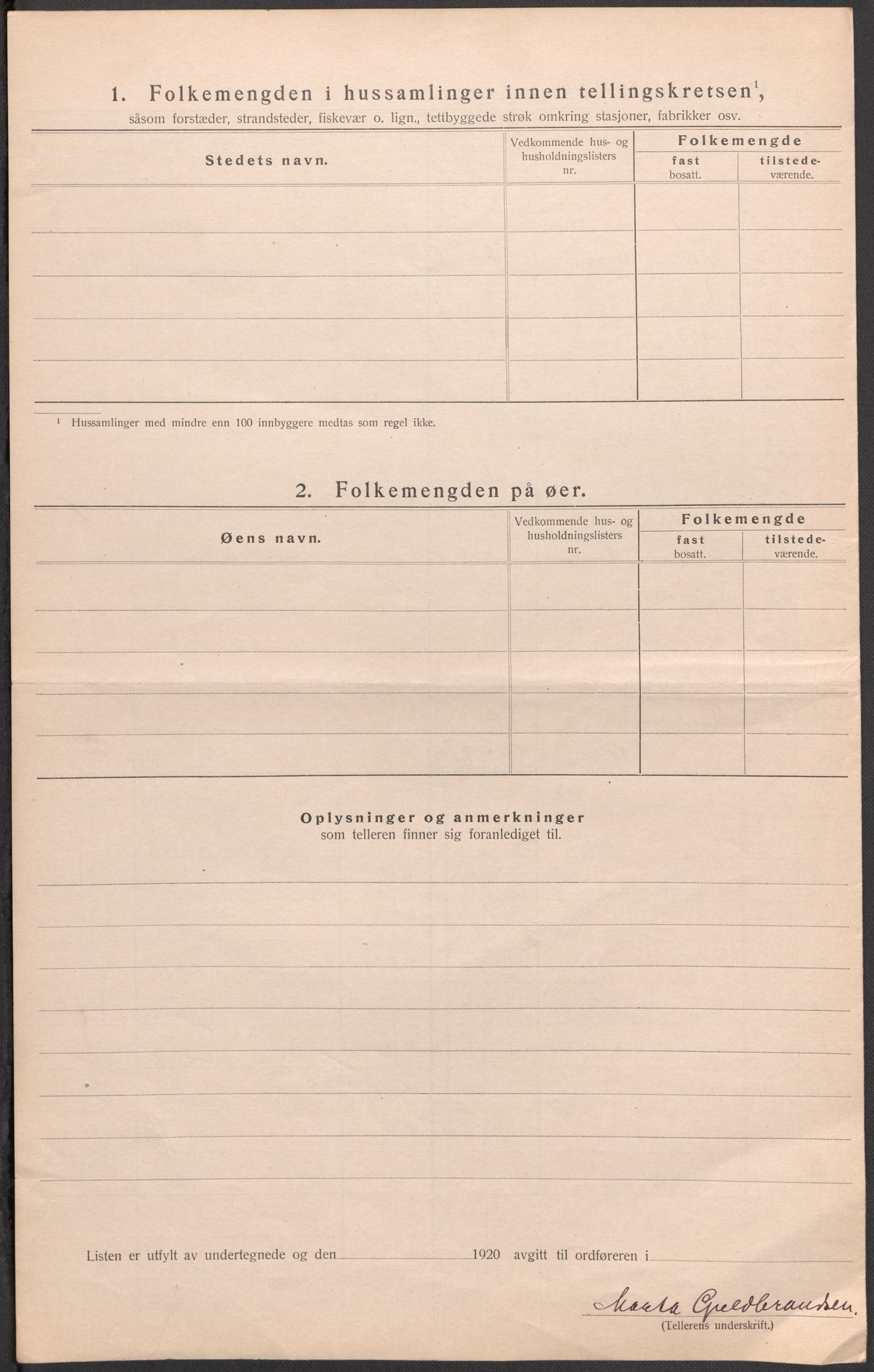 SAO, 1920 census for Onsøy, 1920, p. 34