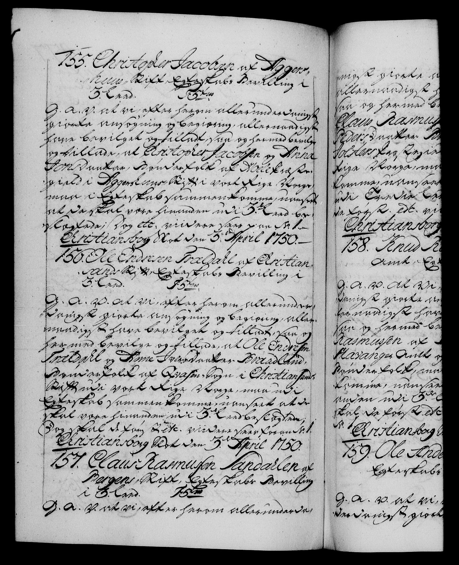 Danske Kanselli 1572-1799, RA/EA-3023/F/Fc/Fca/Fcaa/L0036: Norske registre, 1749-1750, p. 477b