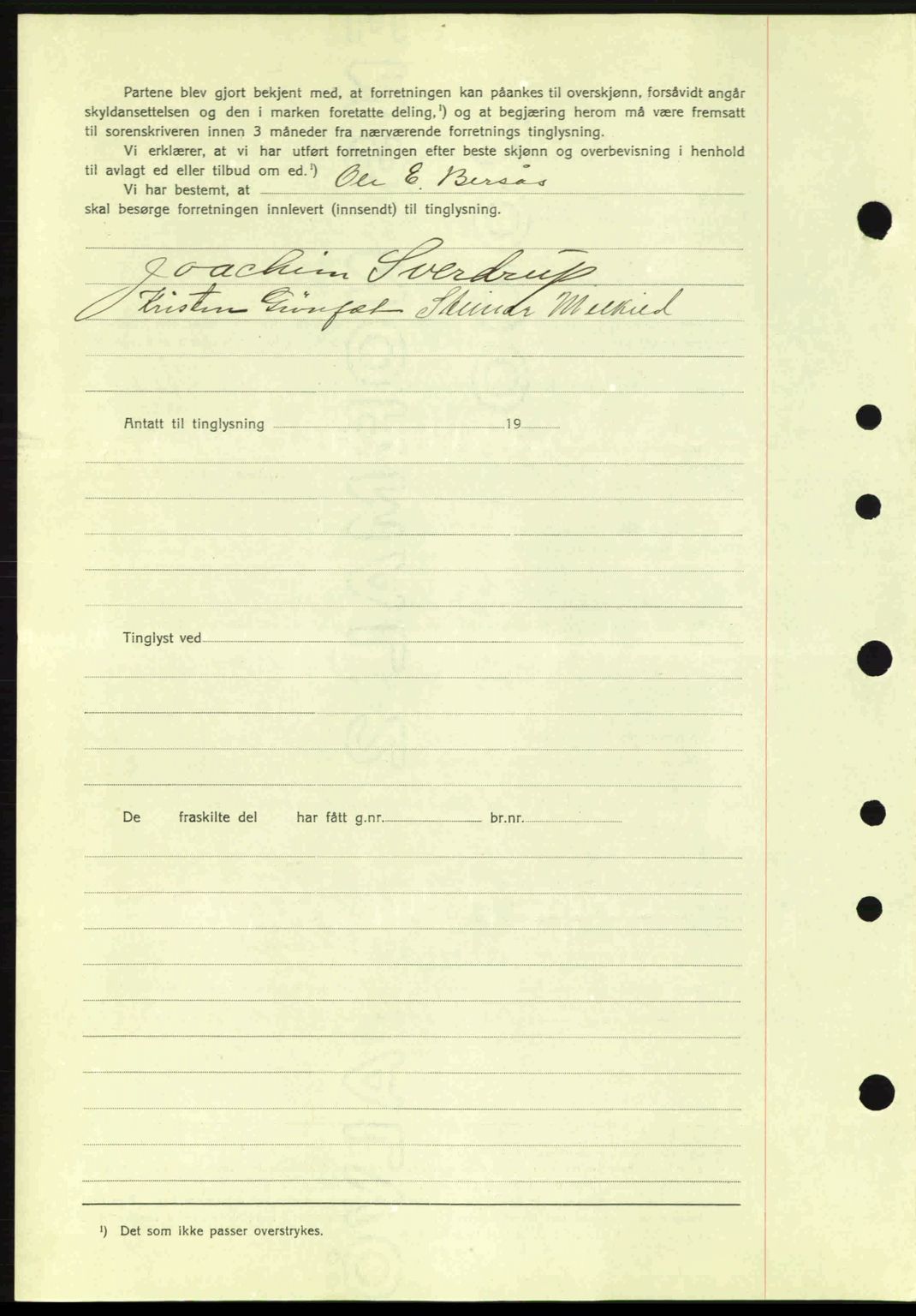 Romsdal sorenskriveri, AV/SAT-A-4149/1/2/2C: Mortgage book no. A1, 1936-1936, Diary no: : 810/1936