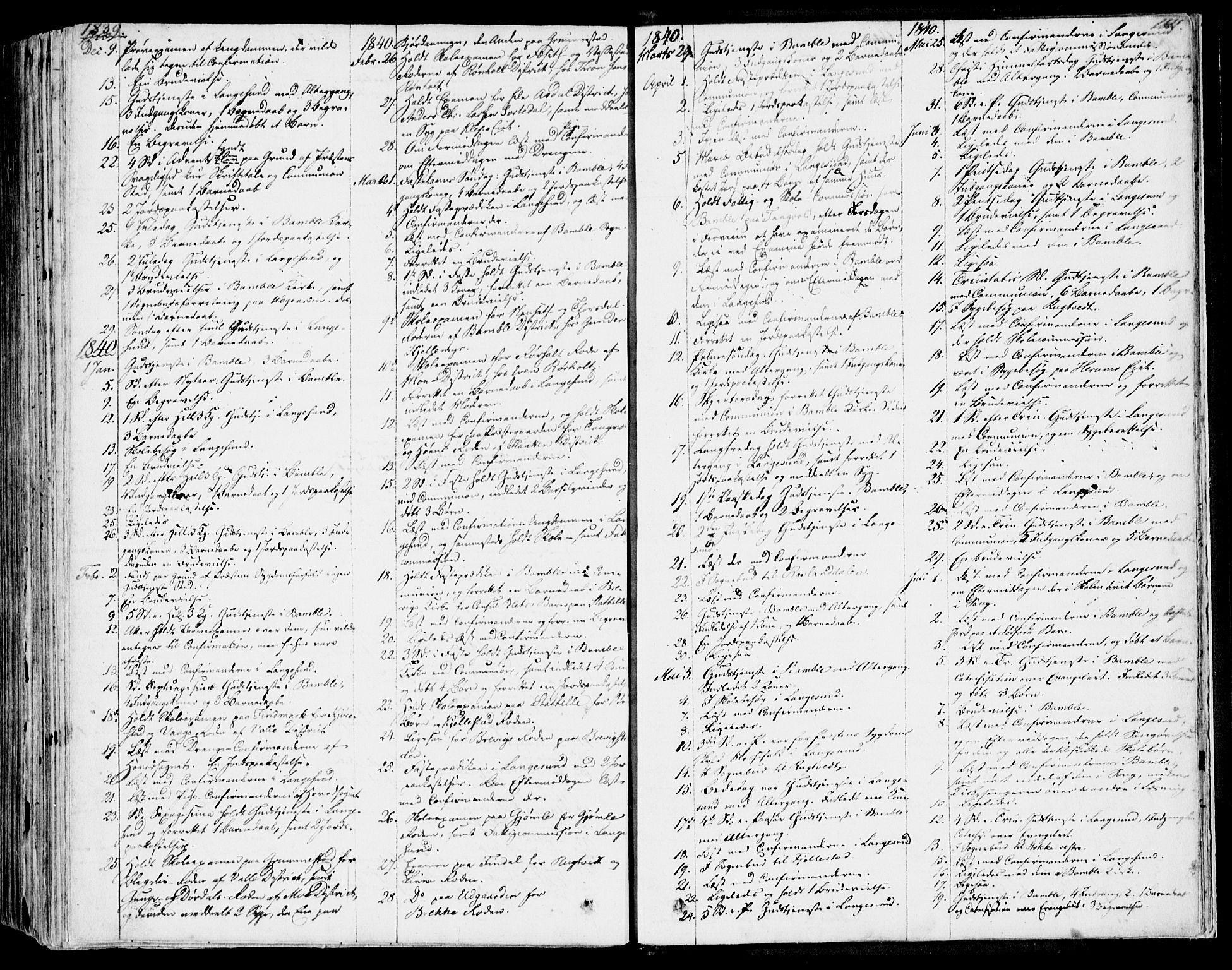 Bamble kirkebøker, SAKO/A-253/F/Fa/L0004: Parish register (official) no. I 4, 1834-1853, p. 1110-1111