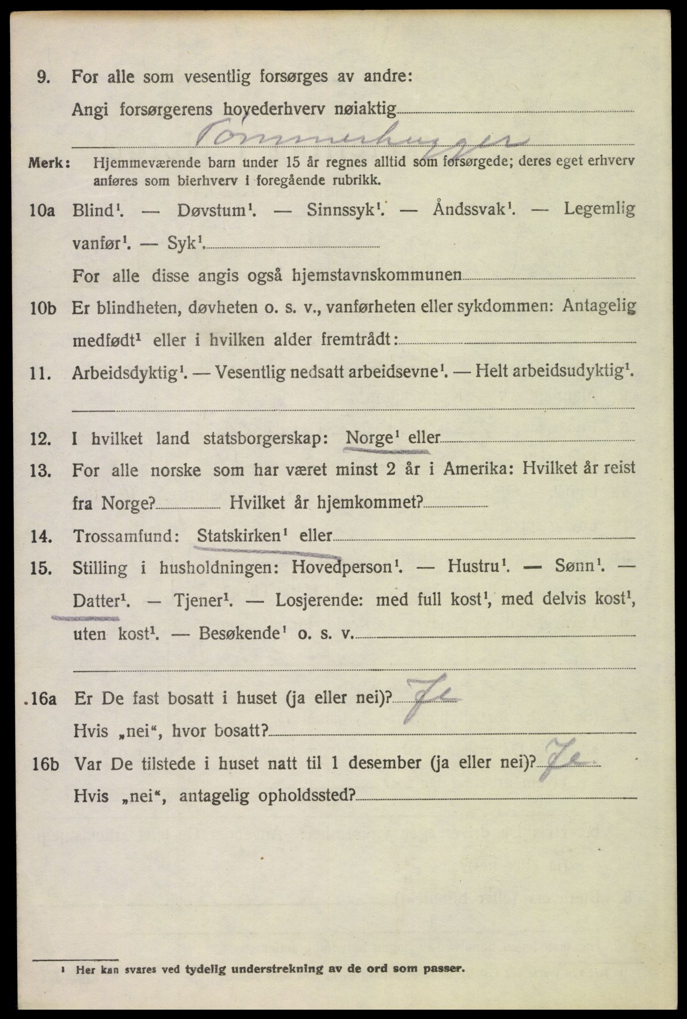 SAH, 1920 census for Stor-Elvdal, 1920, p. 6231