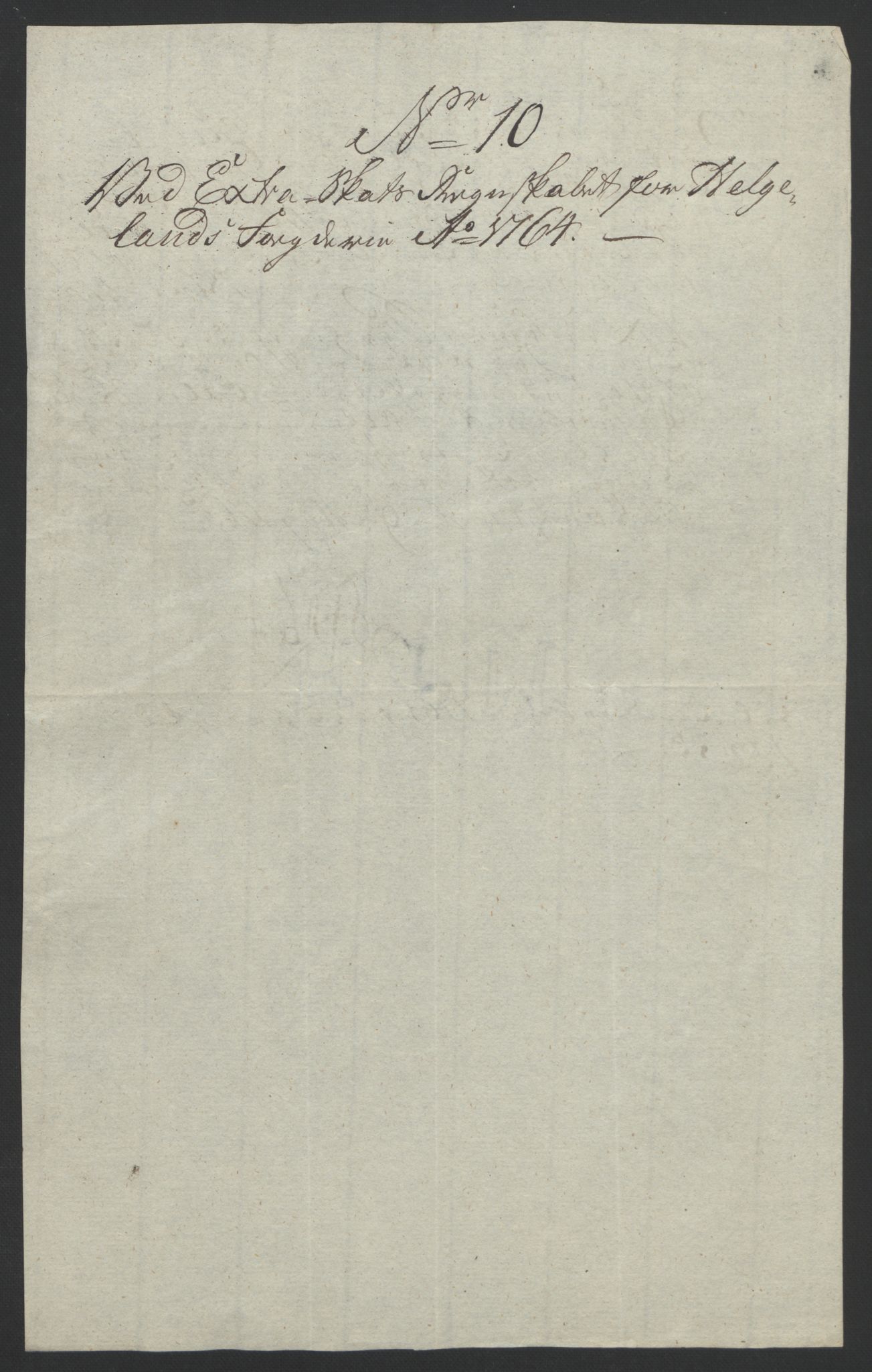 Rentekammeret inntil 1814, Reviderte regnskaper, Fogderegnskap, RA/EA-4092/R65/L4573: Ekstraskatten Helgeland, 1762-1772, p. 83