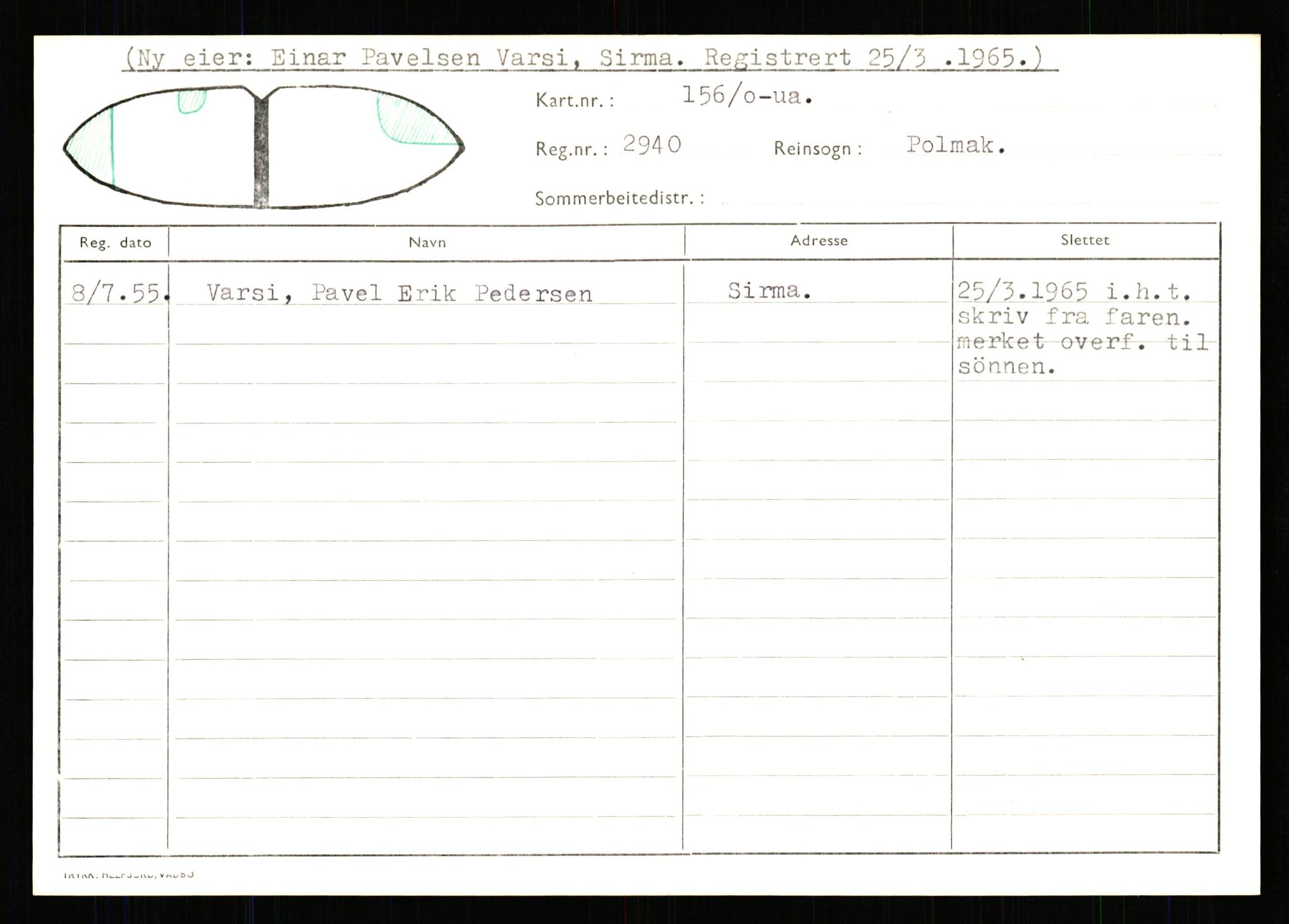 Lappefogden i Finnmark/Reindriftsforvaltningen Øst-Finnmark, AV/SATØ-S-1461/G/Ge/Gea/L0007: Slettede reinmerker: Karasjok, Kautokeino, Polmak og Varanger, 1934-1992, p. 221