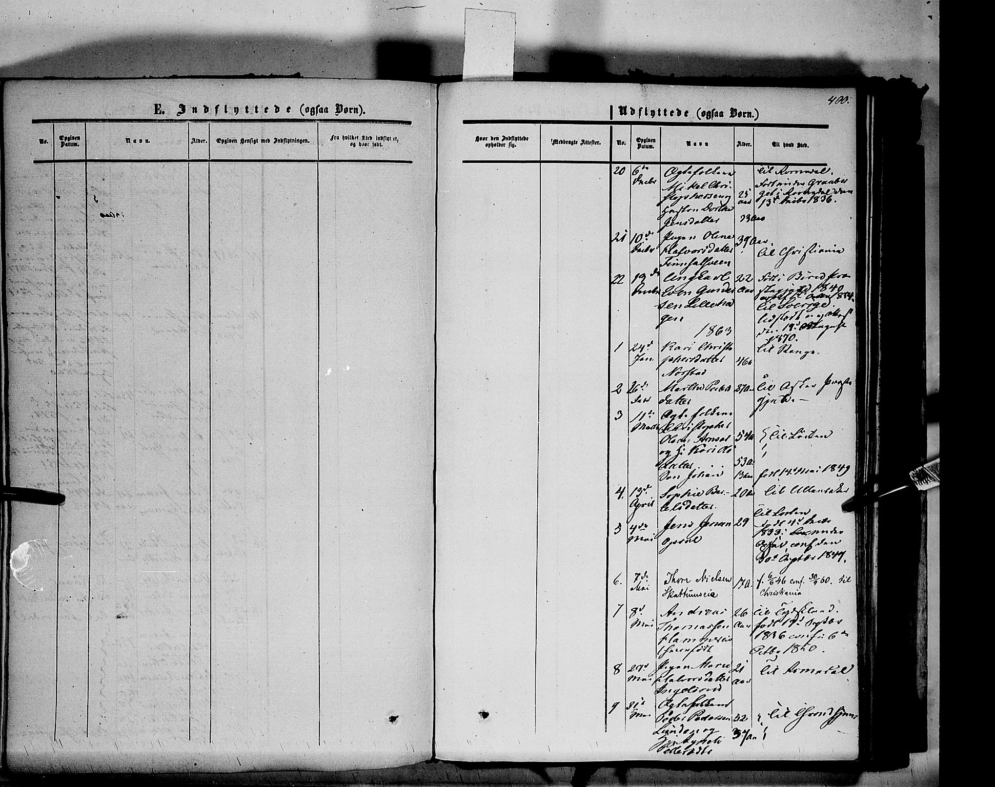 Vang prestekontor, Hedmark, AV/SAH-PREST-008/H/Ha/Haa/L0012: Parish register (official) no. 12, 1855-1870, p. 400