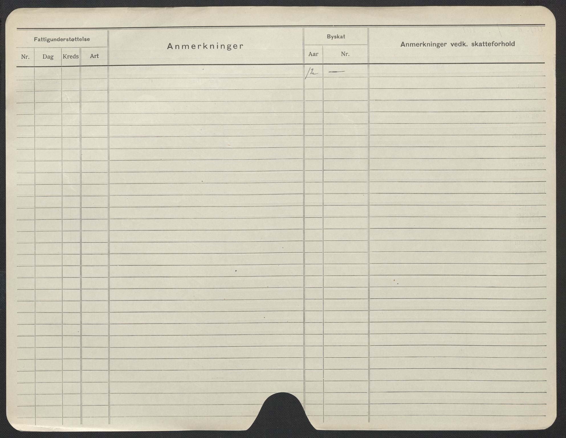 Oslo folkeregister, Registerkort, SAO/A-11715/F/Fa/Fac/L0021: Kvinner, 1906-1914, p. 501b