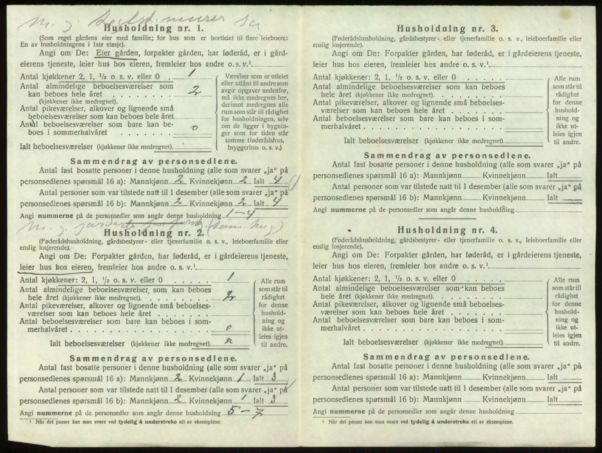 SAO, 1920 census for Skjeberg, 1920, p. 286