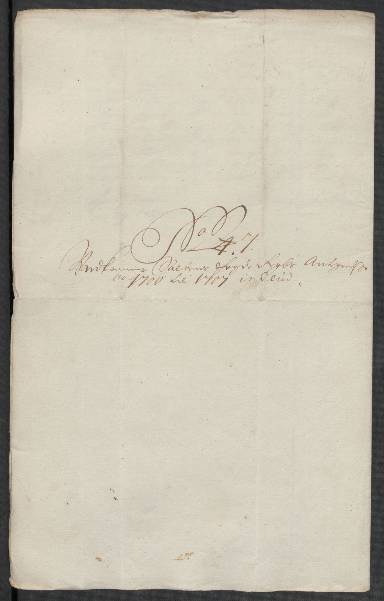 Rentekammeret inntil 1814, Reviderte regnskaper, Fogderegnskap, AV/RA-EA-4092/R66/L4581: Fogderegnskap Salten, 1707-1710, p. 143